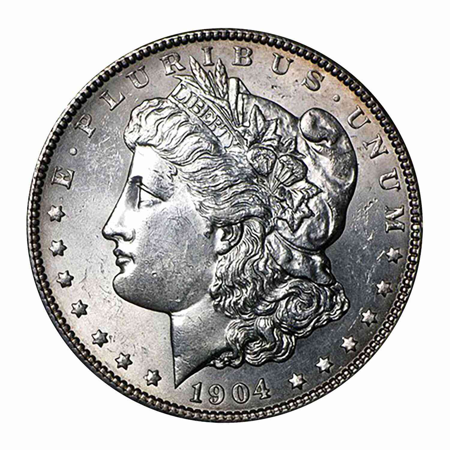 1904 O Morgan Commemorative Silver Dollar Brilliant Uncirculated (BU)