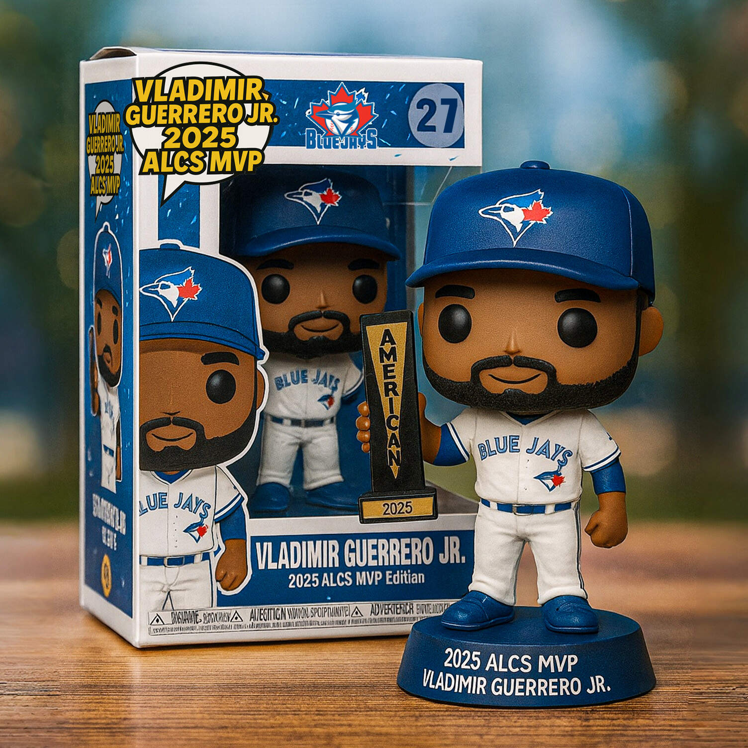 Vladimir Guerrero Jr. 2025 ALCS MVP Figure