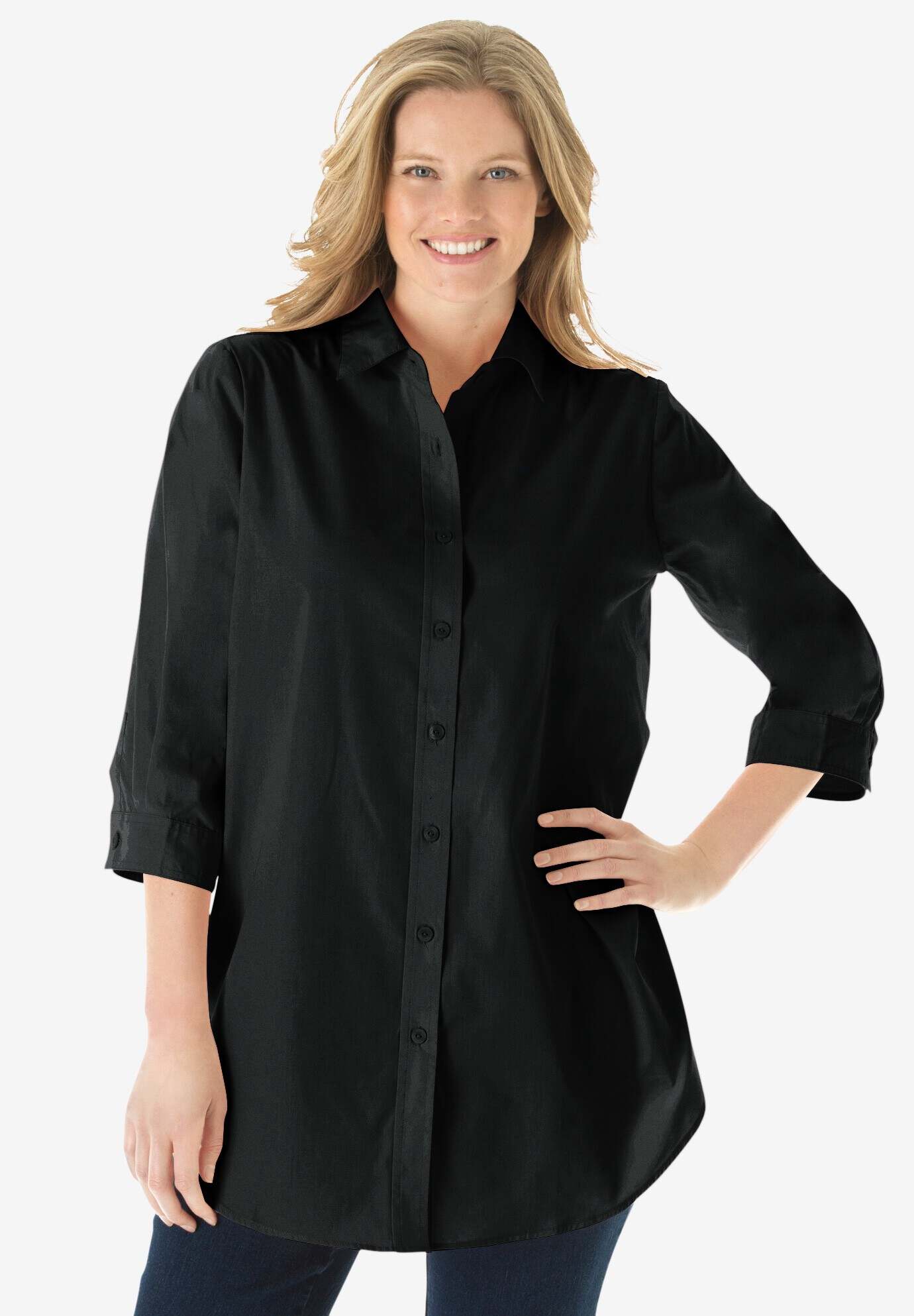 Perfect Three Quarter Sleeve Shirt