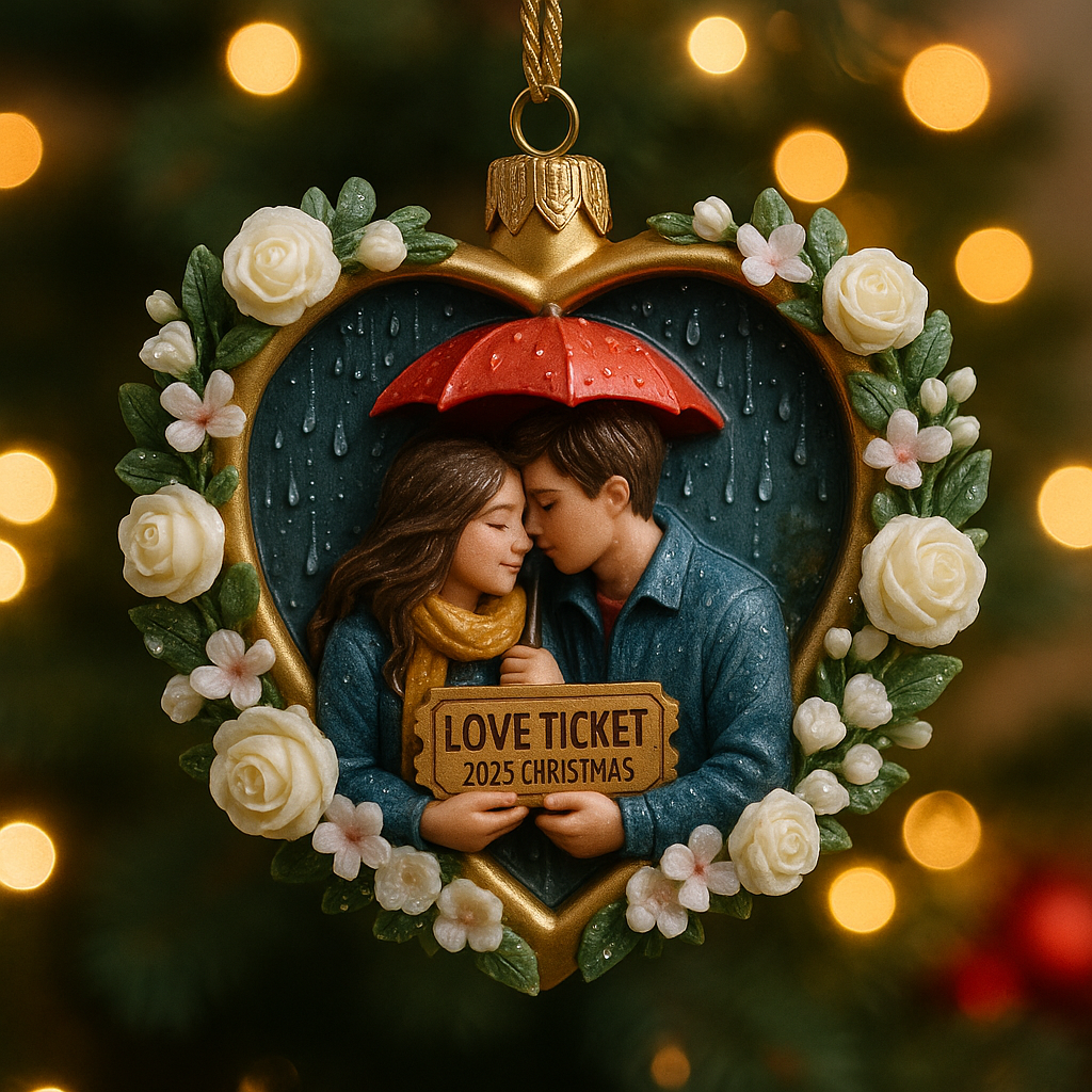 Love Ticket · 2025 Christmas Ornament