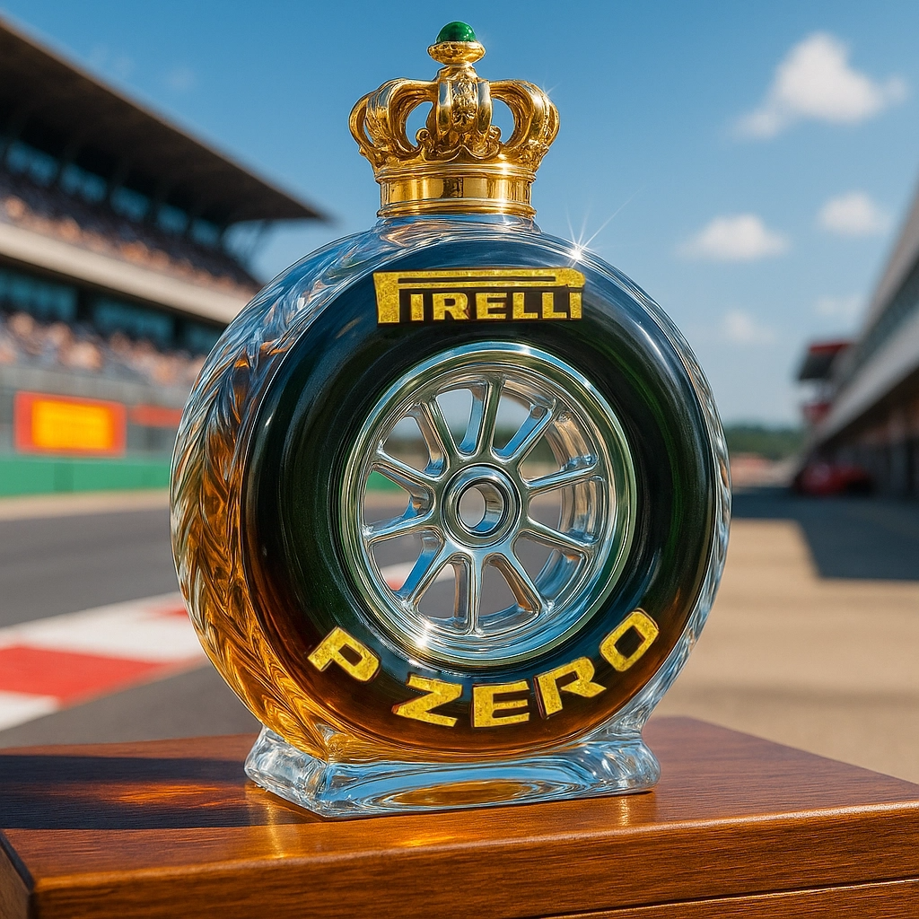 Pirelli Tire Whisky Bottle