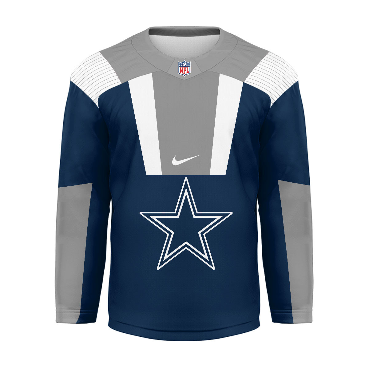Dallas Cowboys | Premium NFL Custom Name And Number Long Jersey NY