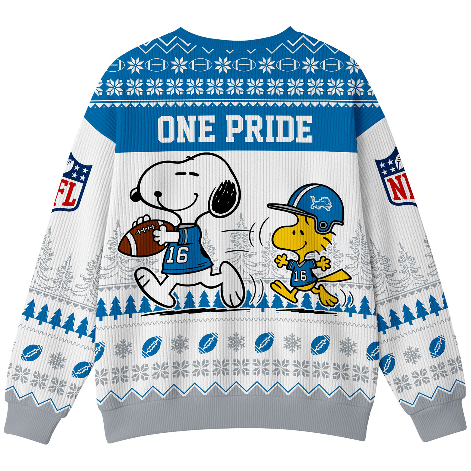 Detroit Lions | Premium NFL Snoopy Winter SweatShirt NY