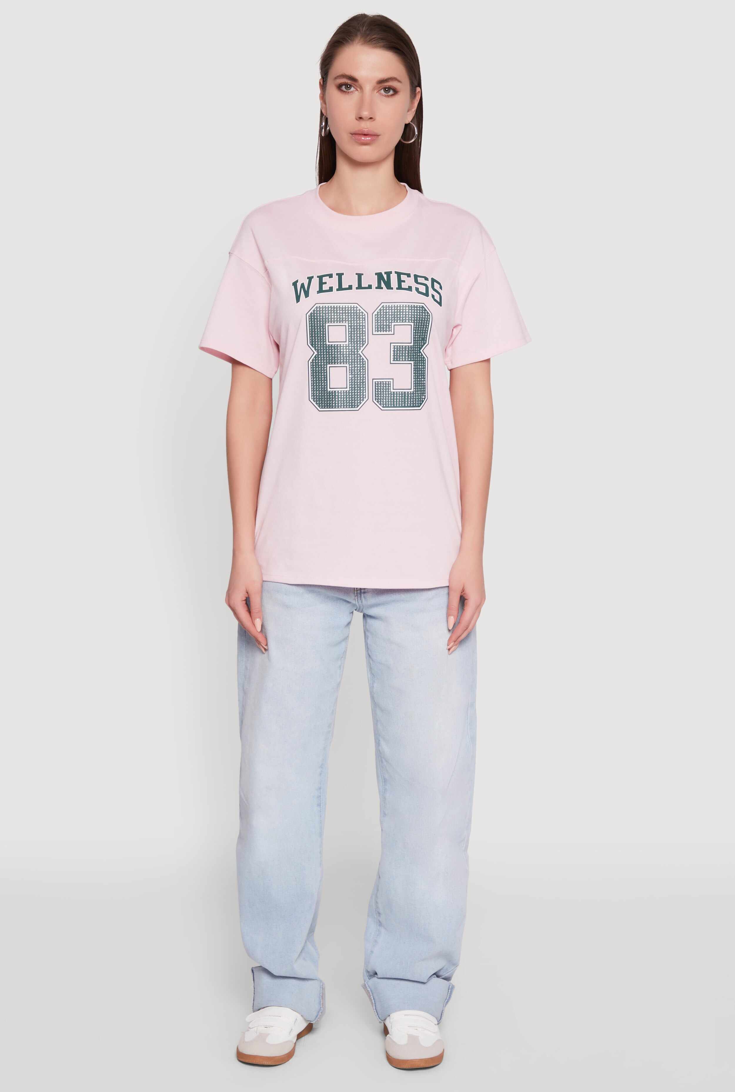 Almost Famous Rhinestone Graphic T-Shirt