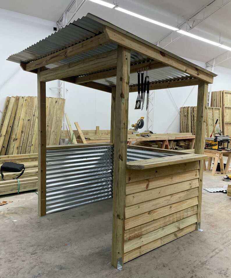 BBQ Grill Gazebos - The Tavern-To-Grill
