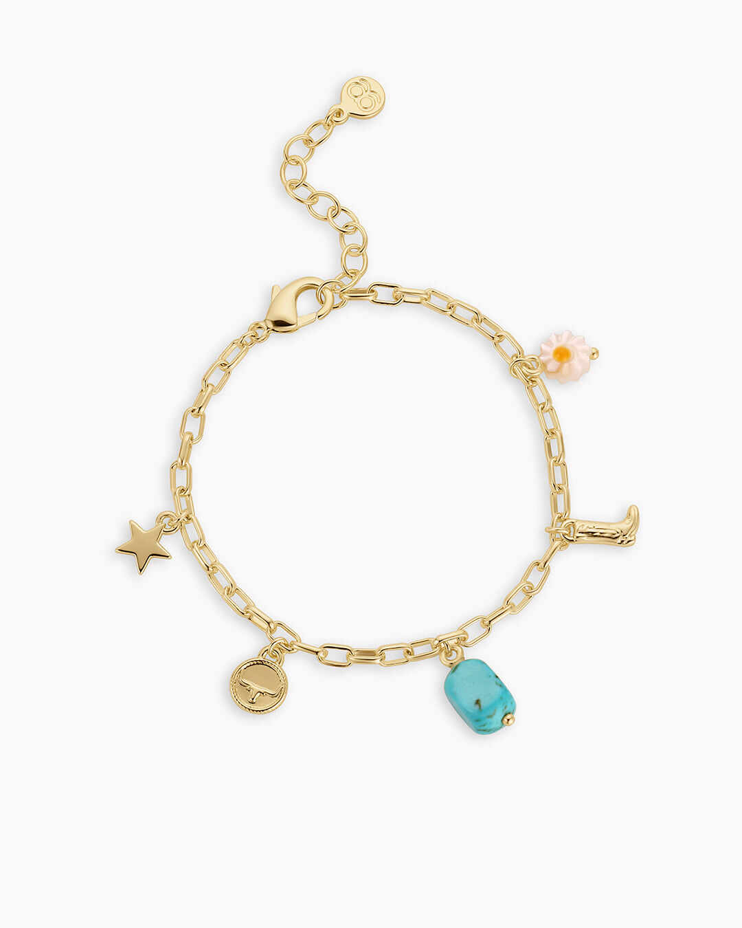 Western Mini Charm Bracelet