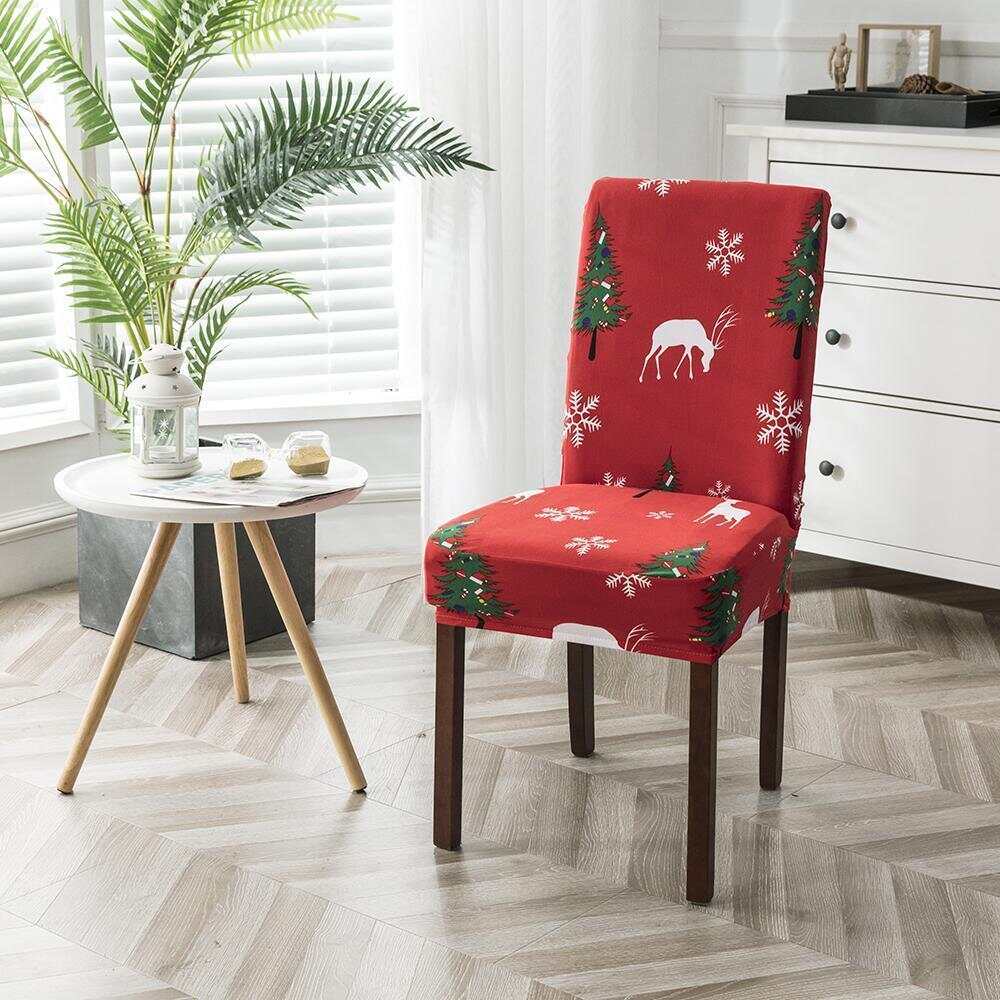 Christmas Holiday Snowman Dining Chair Covers