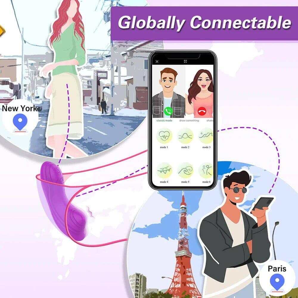 Wireless Bluetooth APP Vibrator - Wearable Clitoris Stimulator