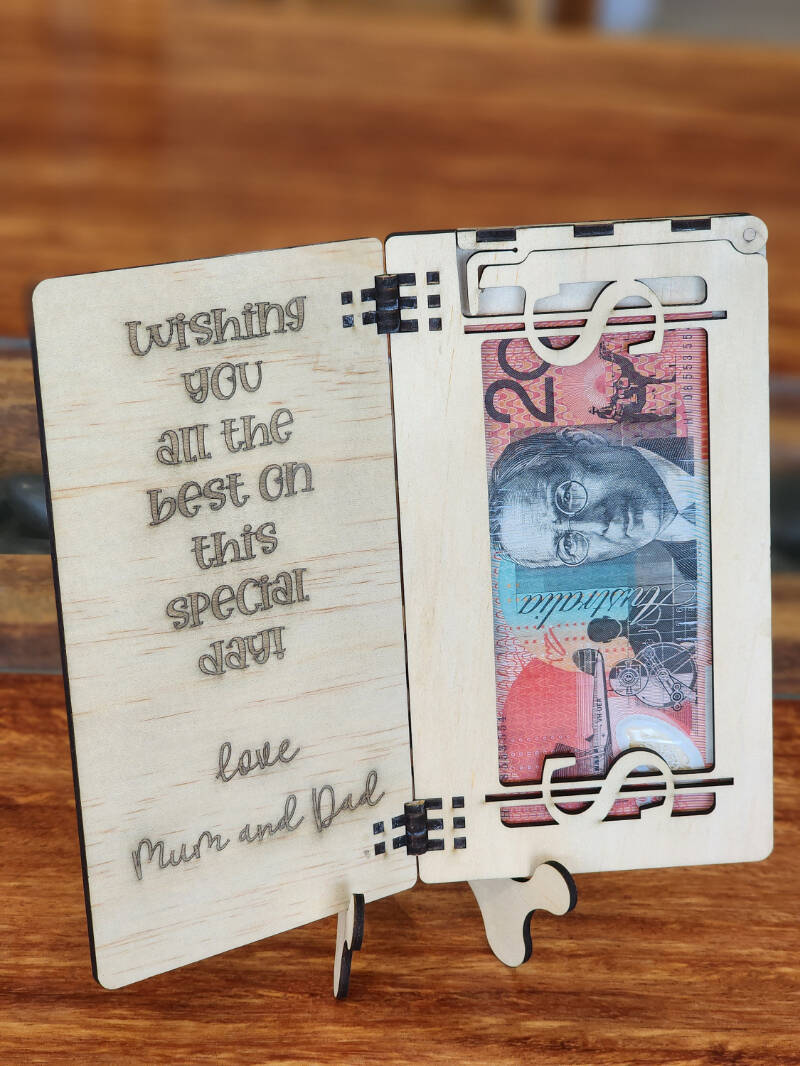 Birthday Money Cash Cards