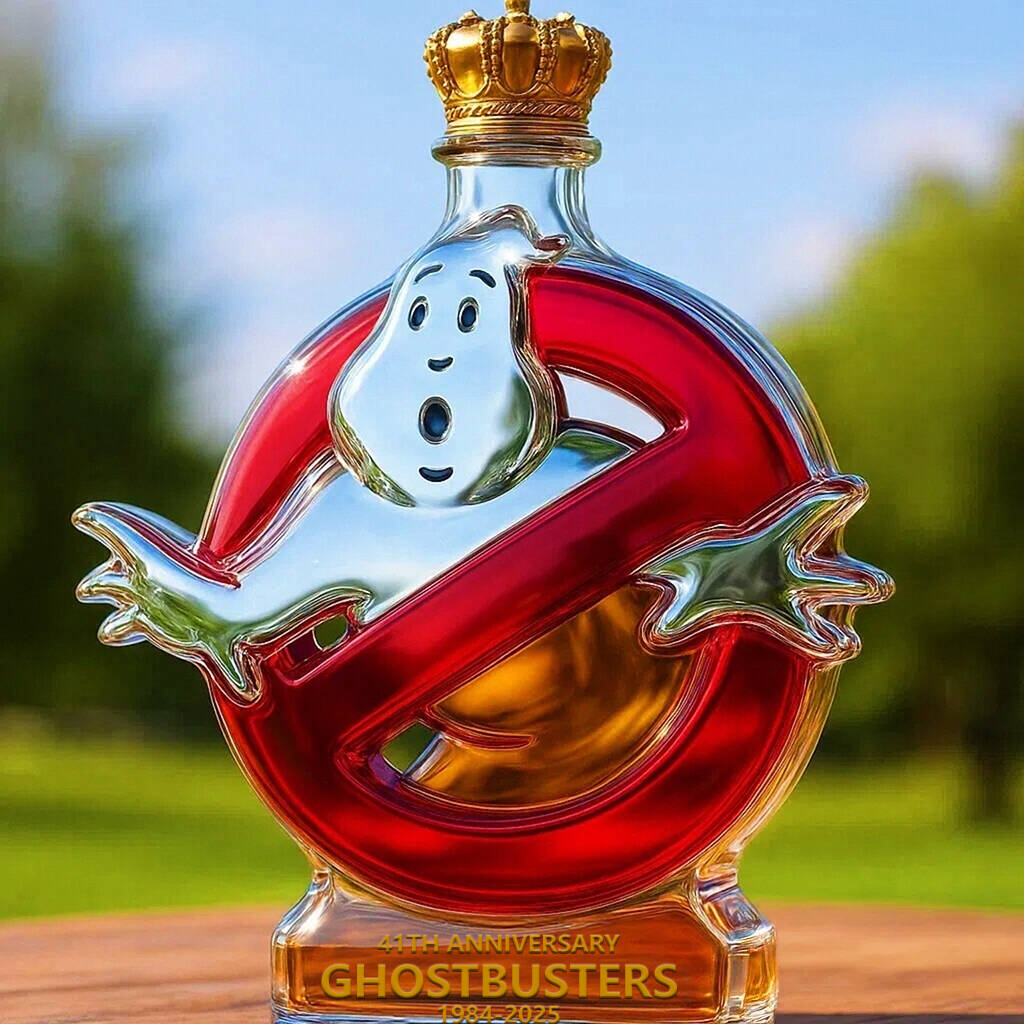Ghostbusters 41th Anniversary Whiskey Bottle