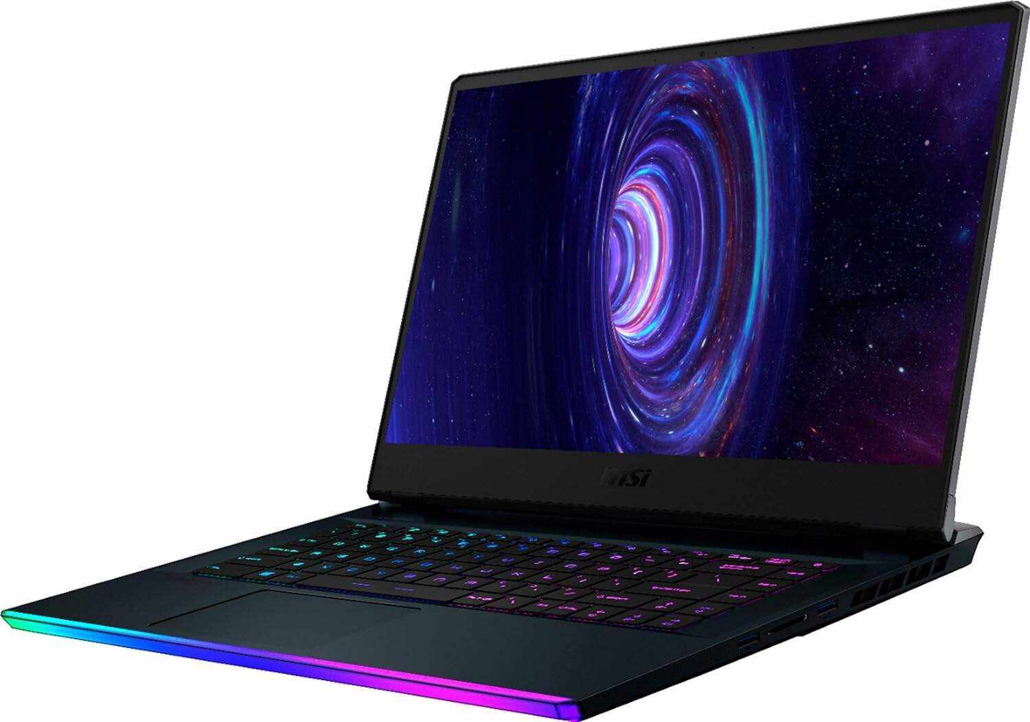 MSI GE66 Raider 10SFS 15.6-inch 1TB SSD 2.6GHz i7 Gaming Laptop (32GB RAM, 6-Core i7-10750H, GeForce RTX 2070, Windows 10 Home) GE66048, Aluminum Black