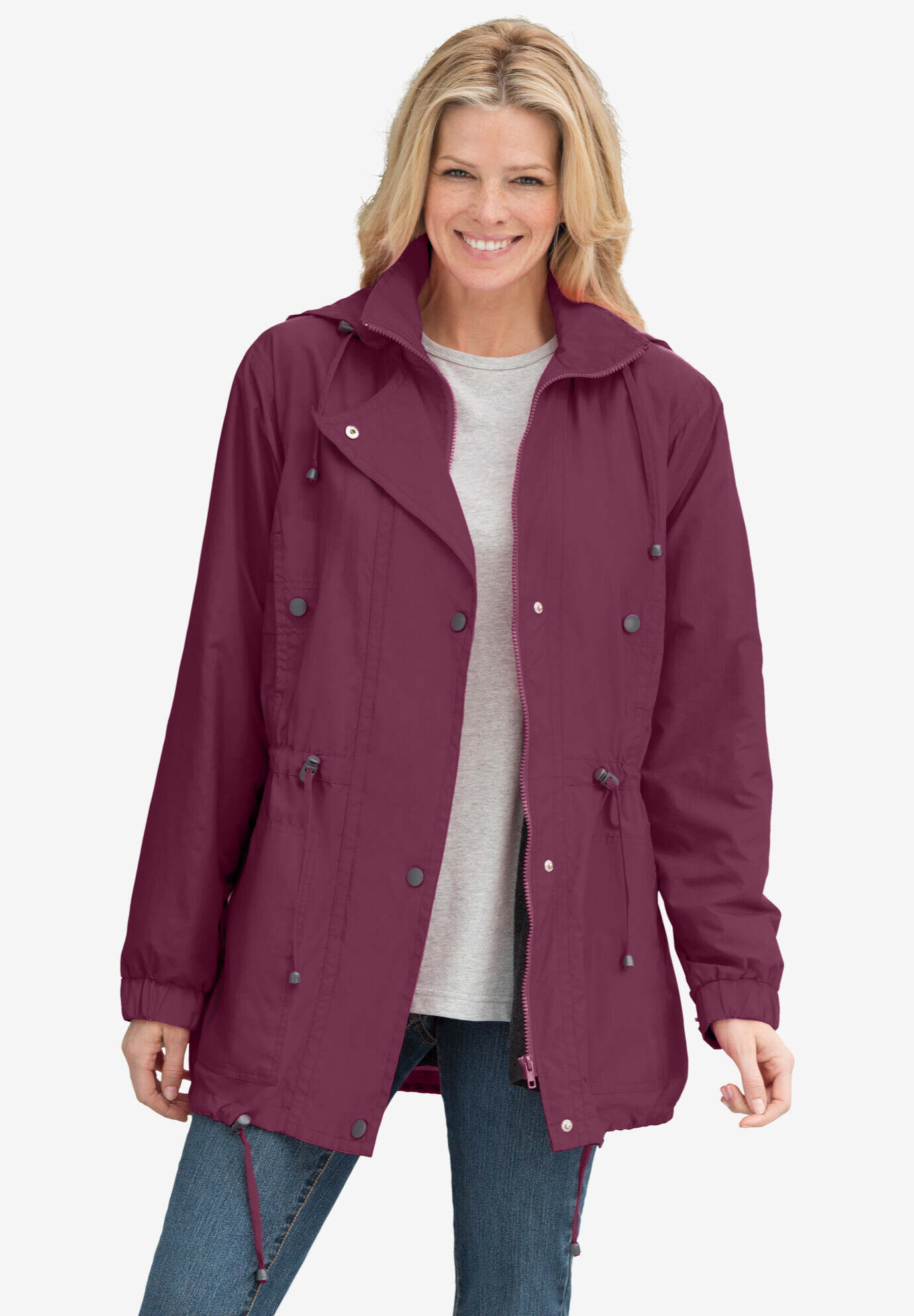Fleece-Lined Taslon® Anorak