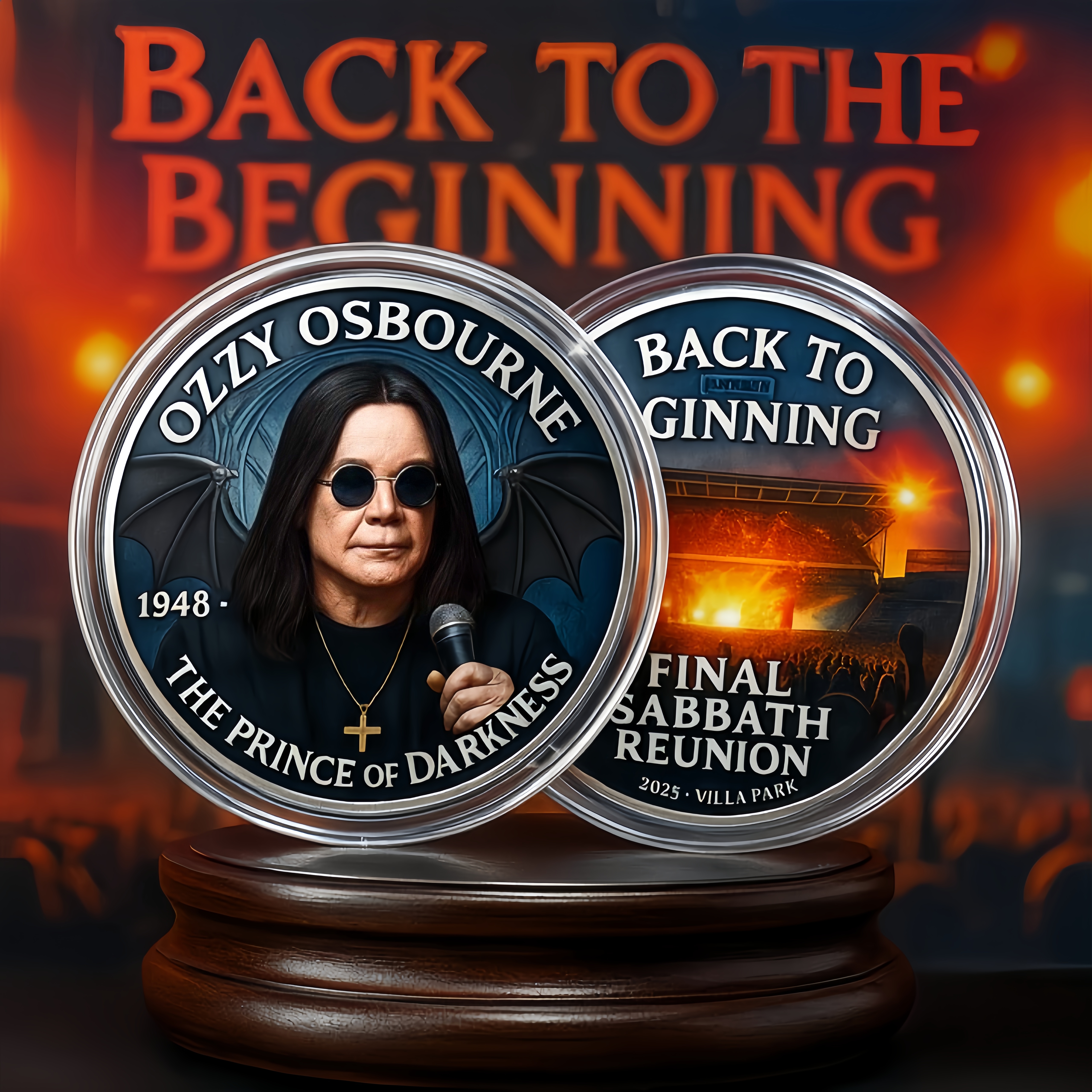 Ozzy Legends Commemorative Coin