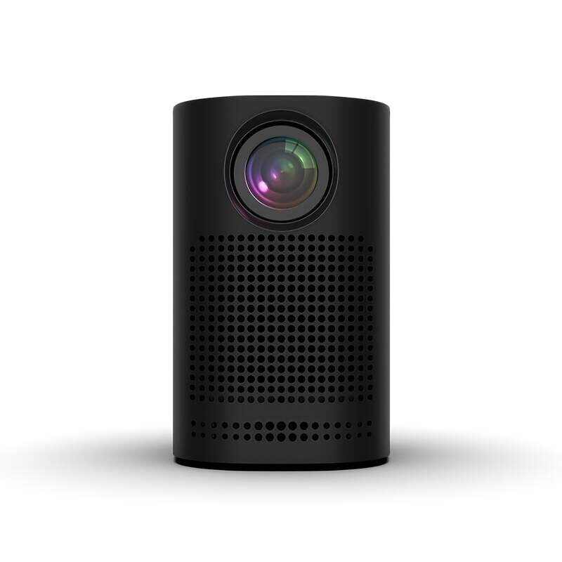 1pc Smart Projector,Mini Projector  120 ANSI Lumen Portable Projector WiFi,Android TV 7.1, 100'' Image,5000+ Apps, Movie Projector, Home Theater