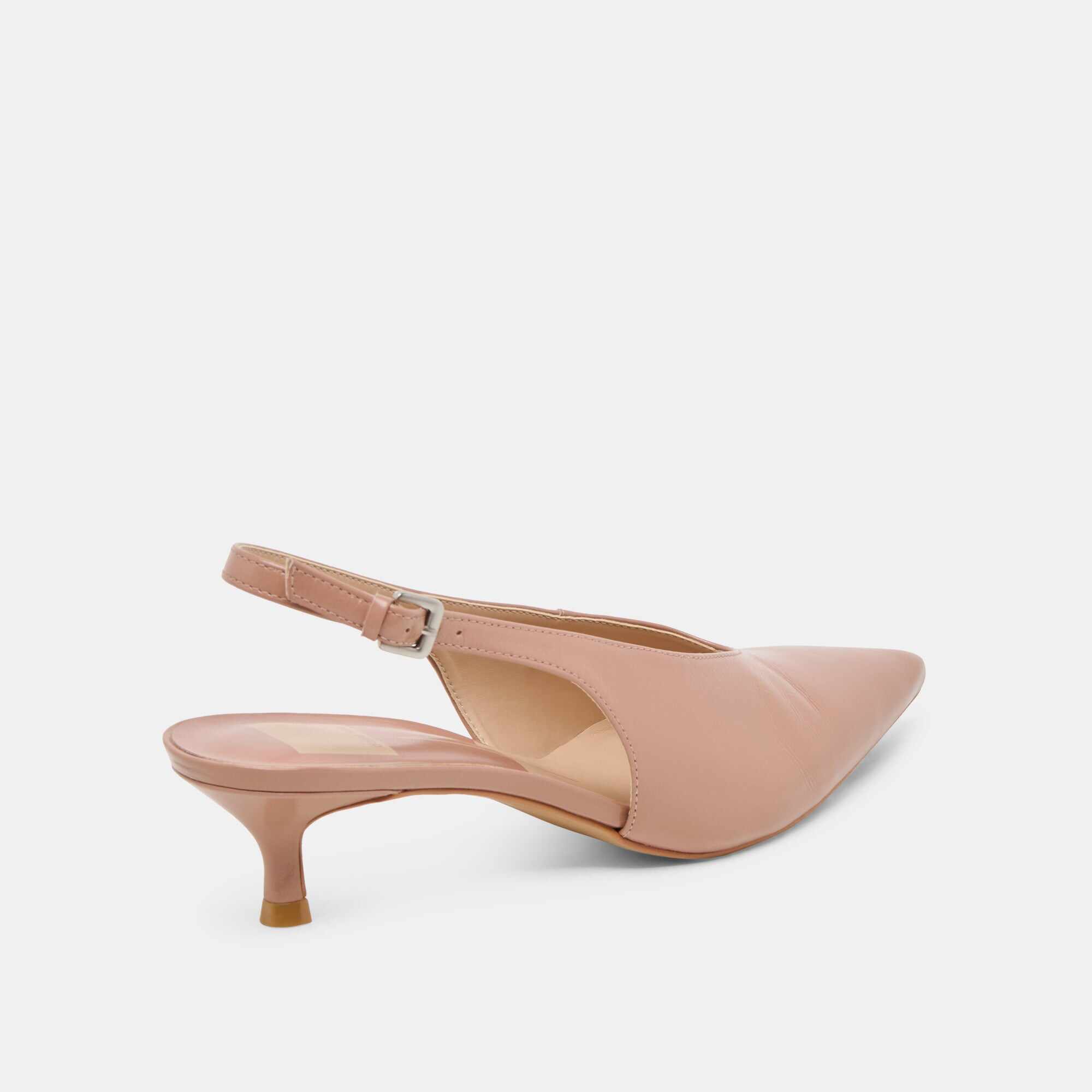 ALENNA HEELS WHISKEY CRINKLE PATENT
