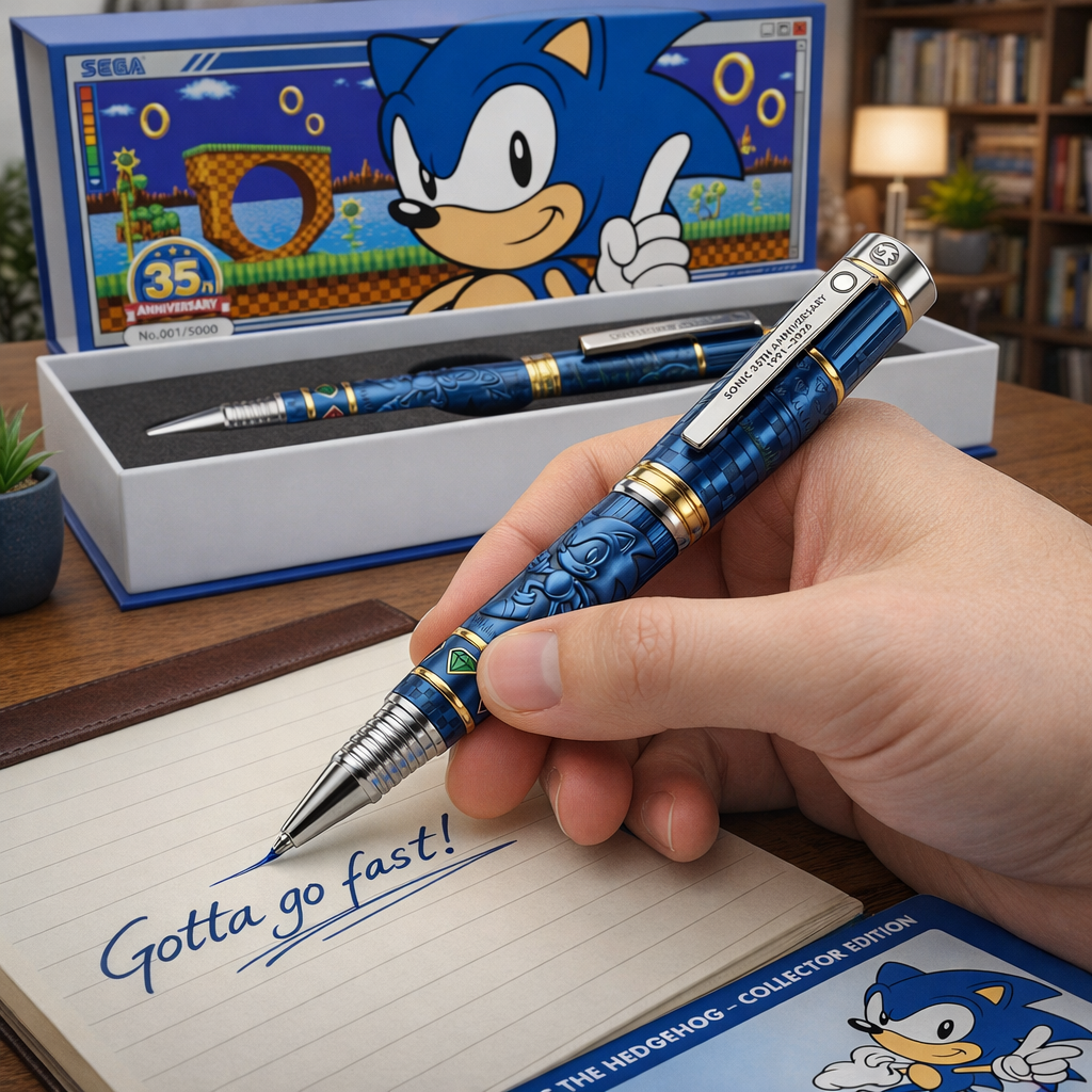 Sonic 35th Anniversary Collector’s Pen – Limited Edition