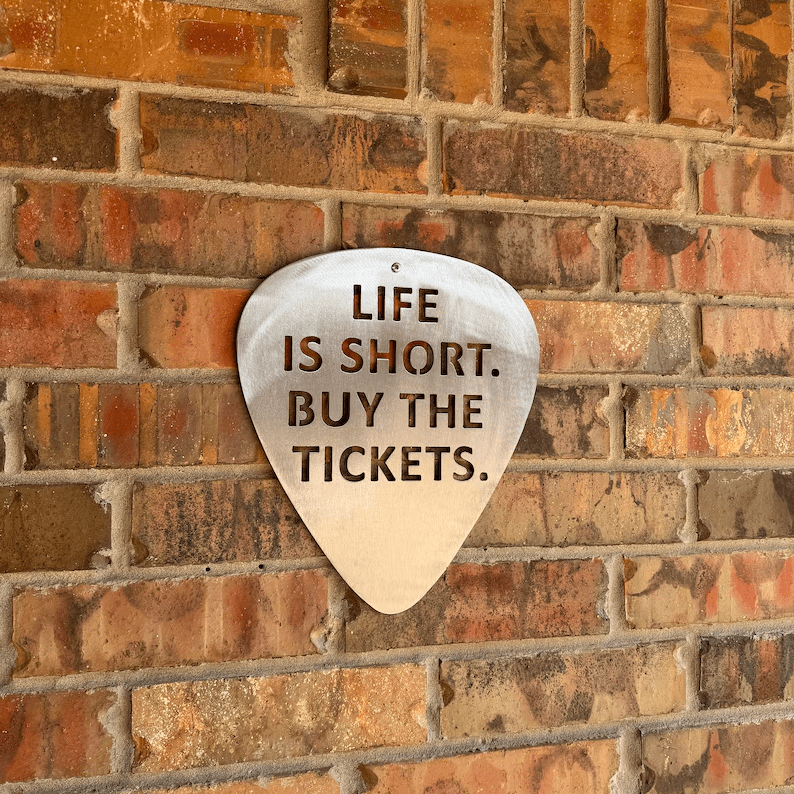 Steel Guitar Pick Wall Art