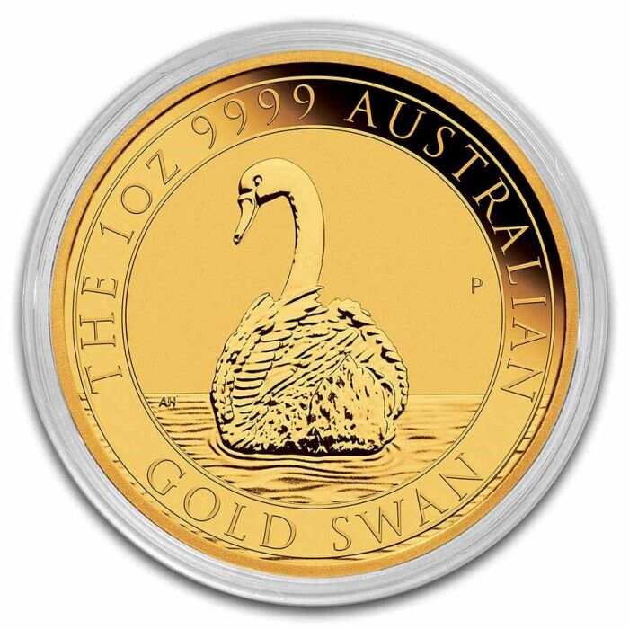 2023 1 oz Australia Swan .9999 Gold Coin BU