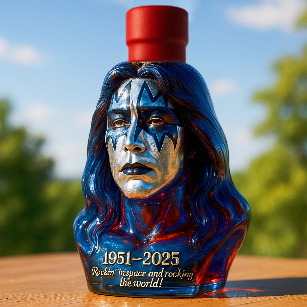 KISS·Space Man Limited Edition Whiskey bottle