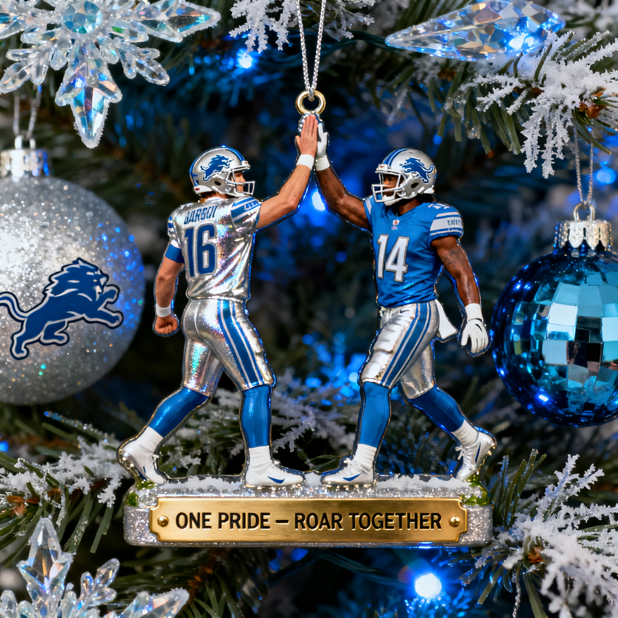 NFL Team Spirit Christmas Ornament Collection