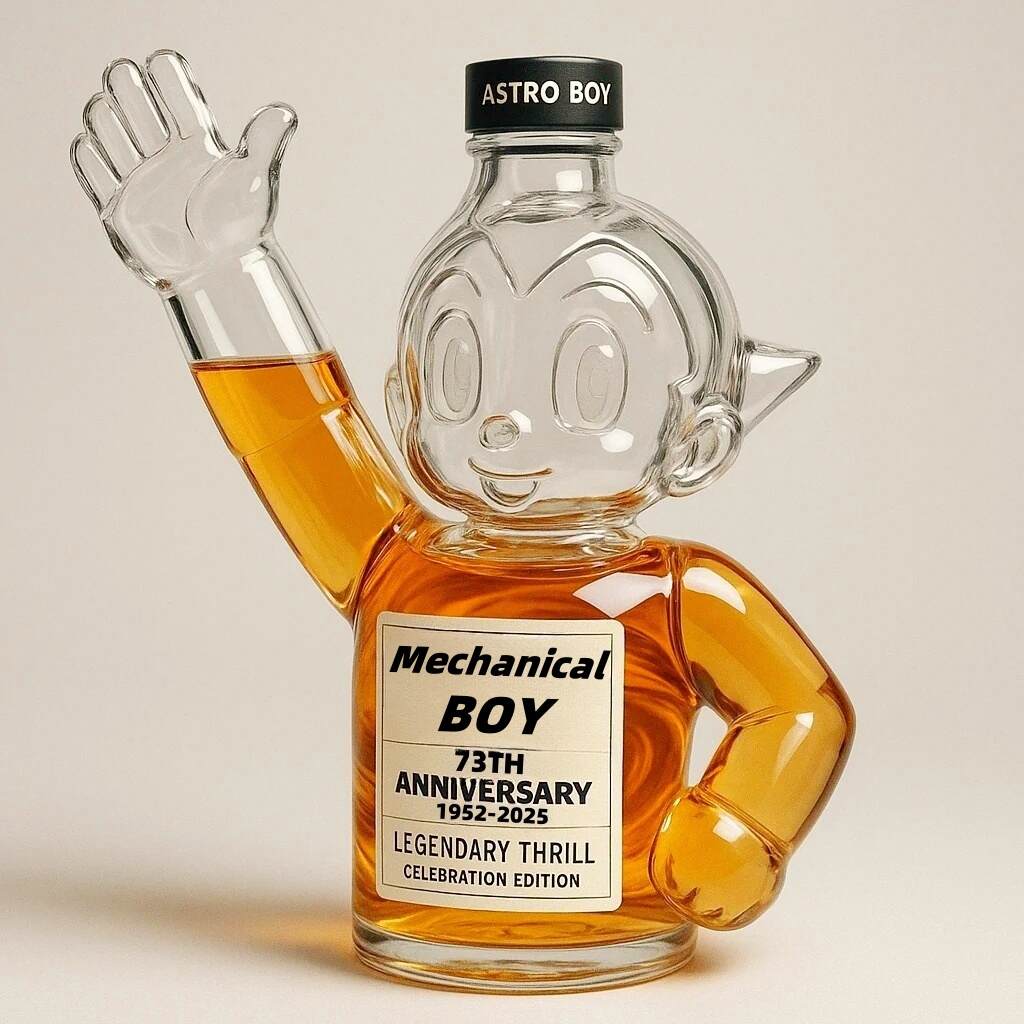 Astro Boy 73rd Anniversary Whisky Bottle