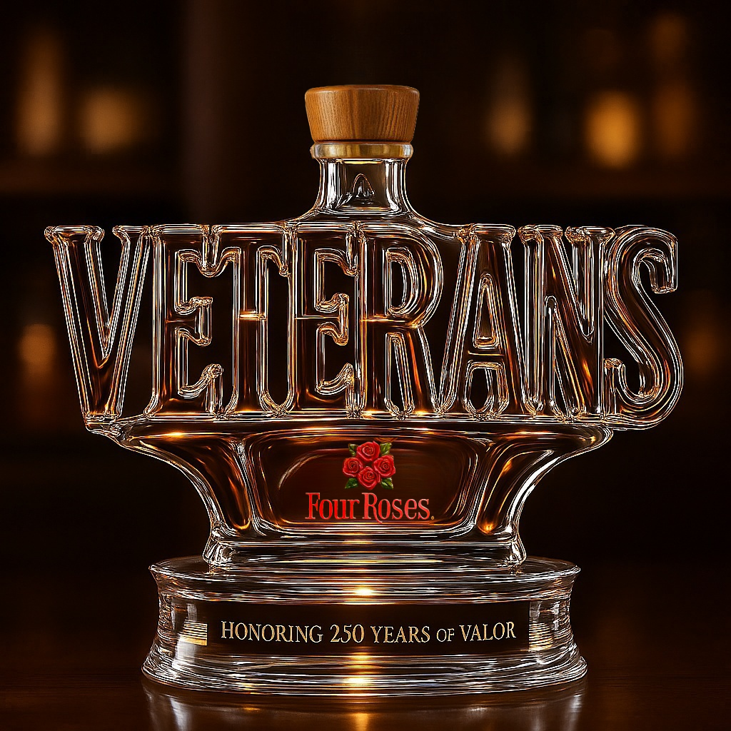 VETERANS Whiskey Bottle
