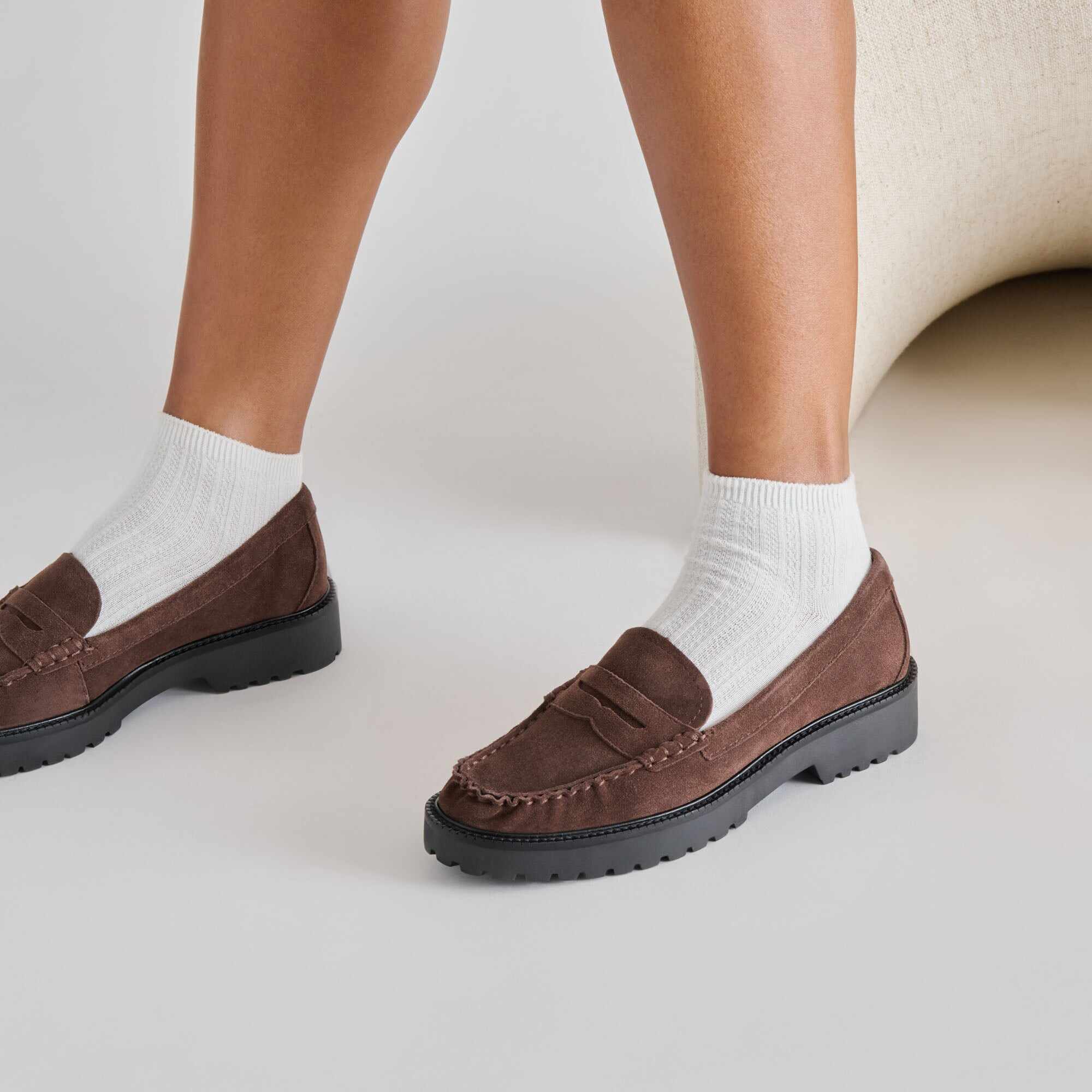 MEREK LOAFERS DK BROWN SUEDE