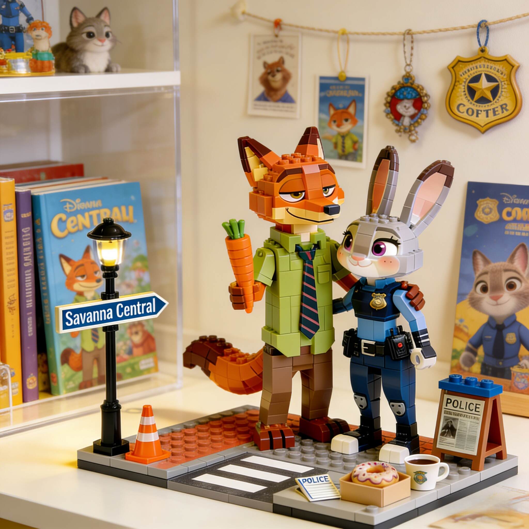 Zootopia Laugh & Love Brick Display Set