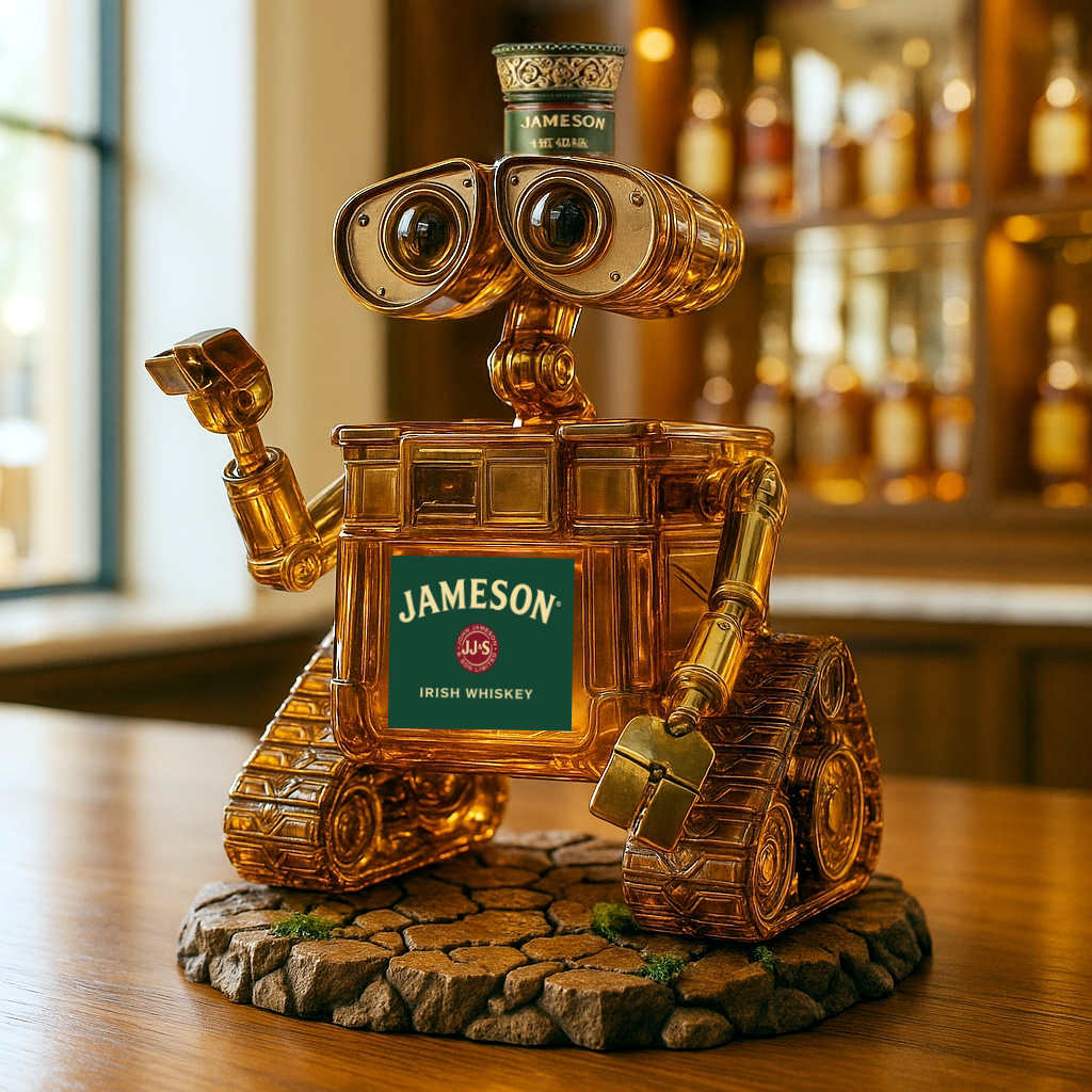 WALL·E Limited Edition Whiskey Bottle