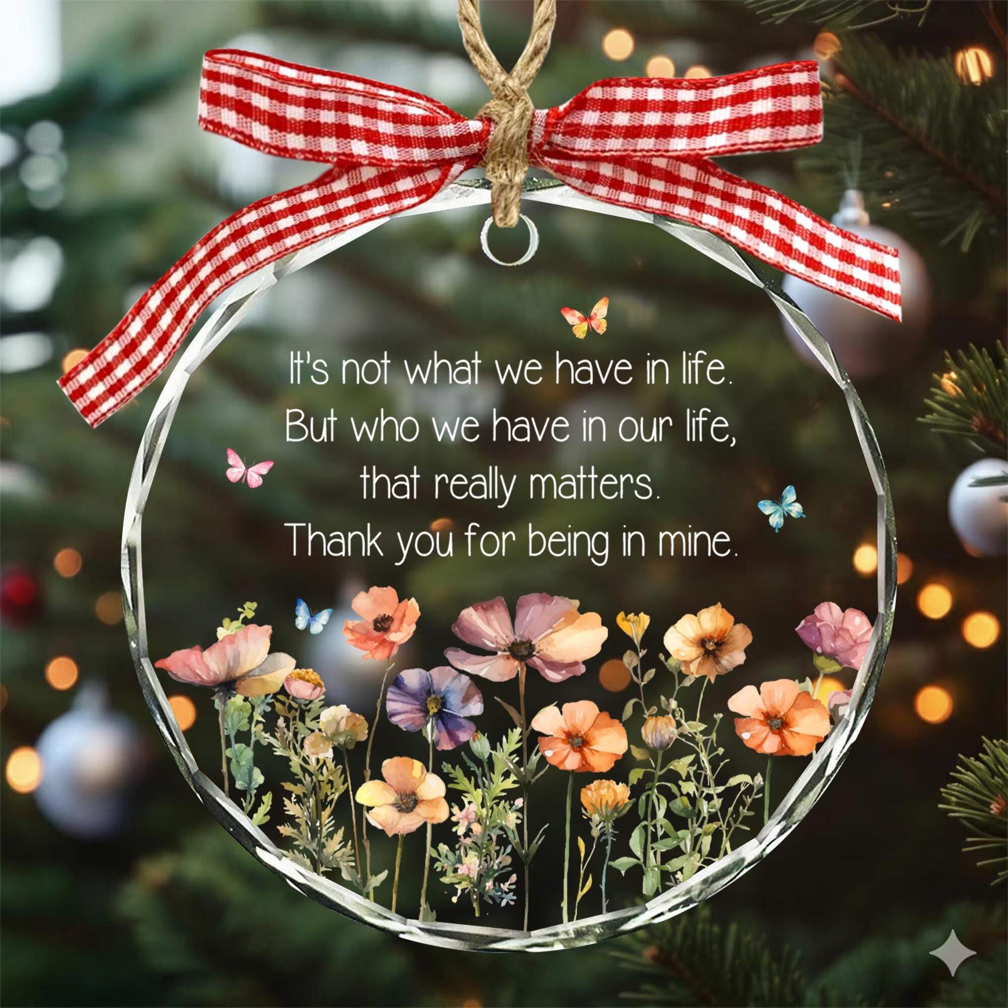 Bestie Glass Keepsake