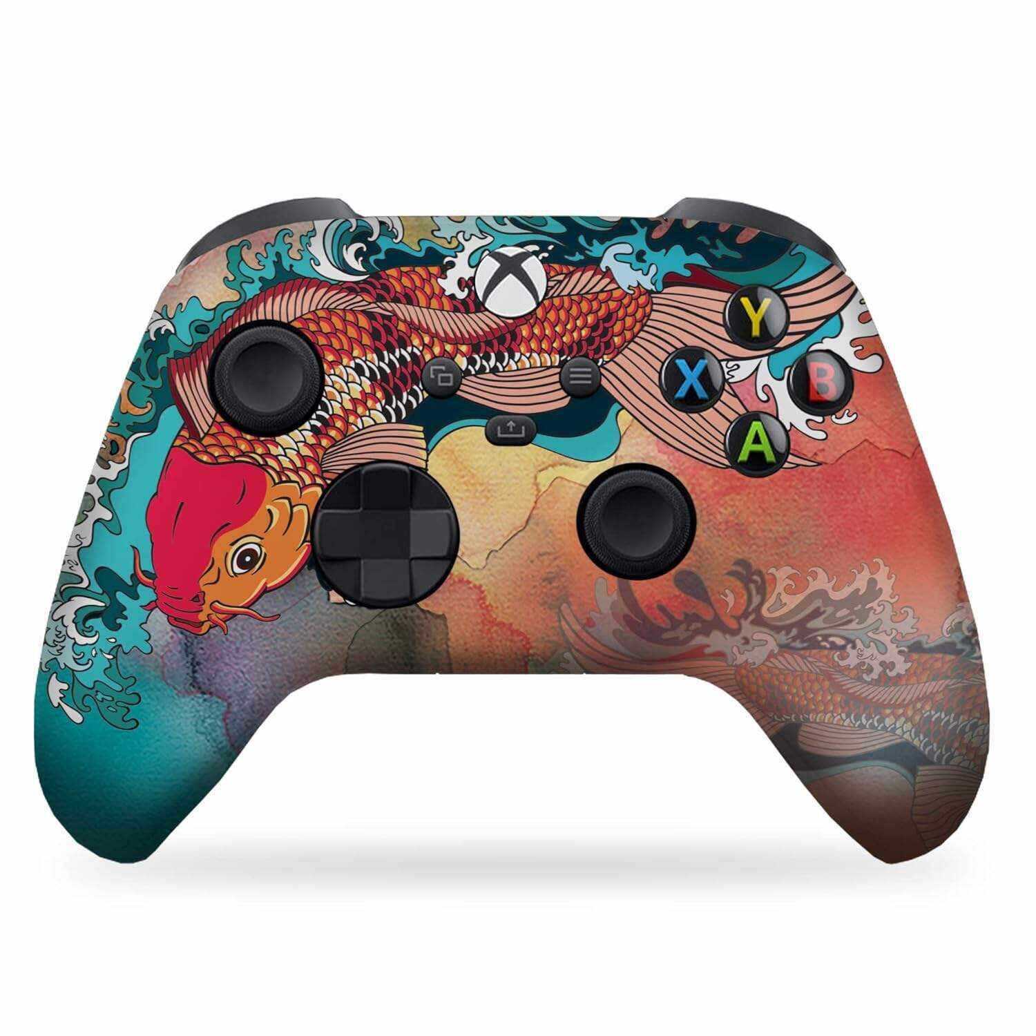 DreamController Original X-box Wireless Controller Special Edition Customized Compatible with X-box One S/X-box Series X/S & Windows 10 Made with Advanced HydroDip Print Technology(Not Just a Skin)