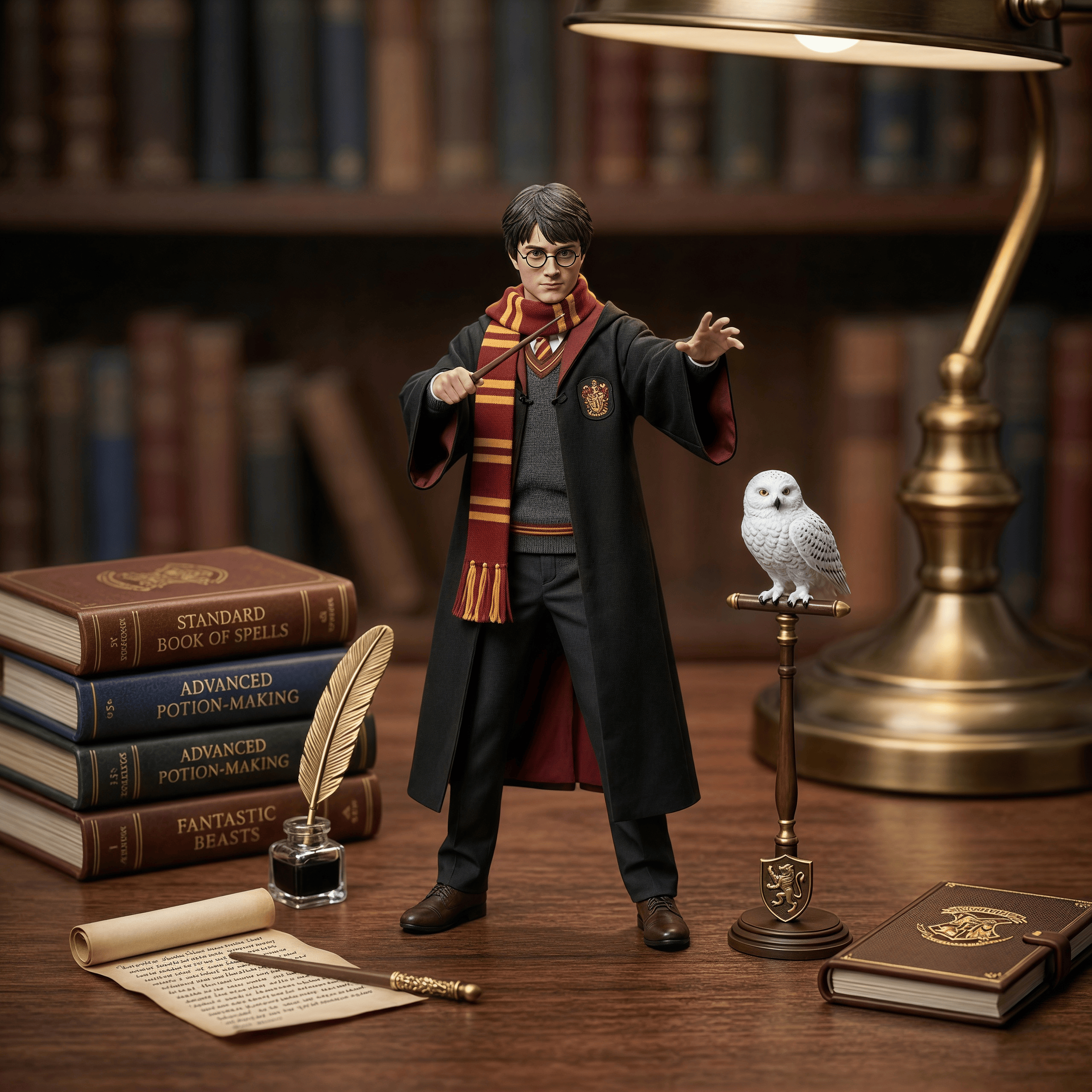 Hot Toys 1/18 Scale Harry Potter 25th Anniversary Collector's Edition Figure