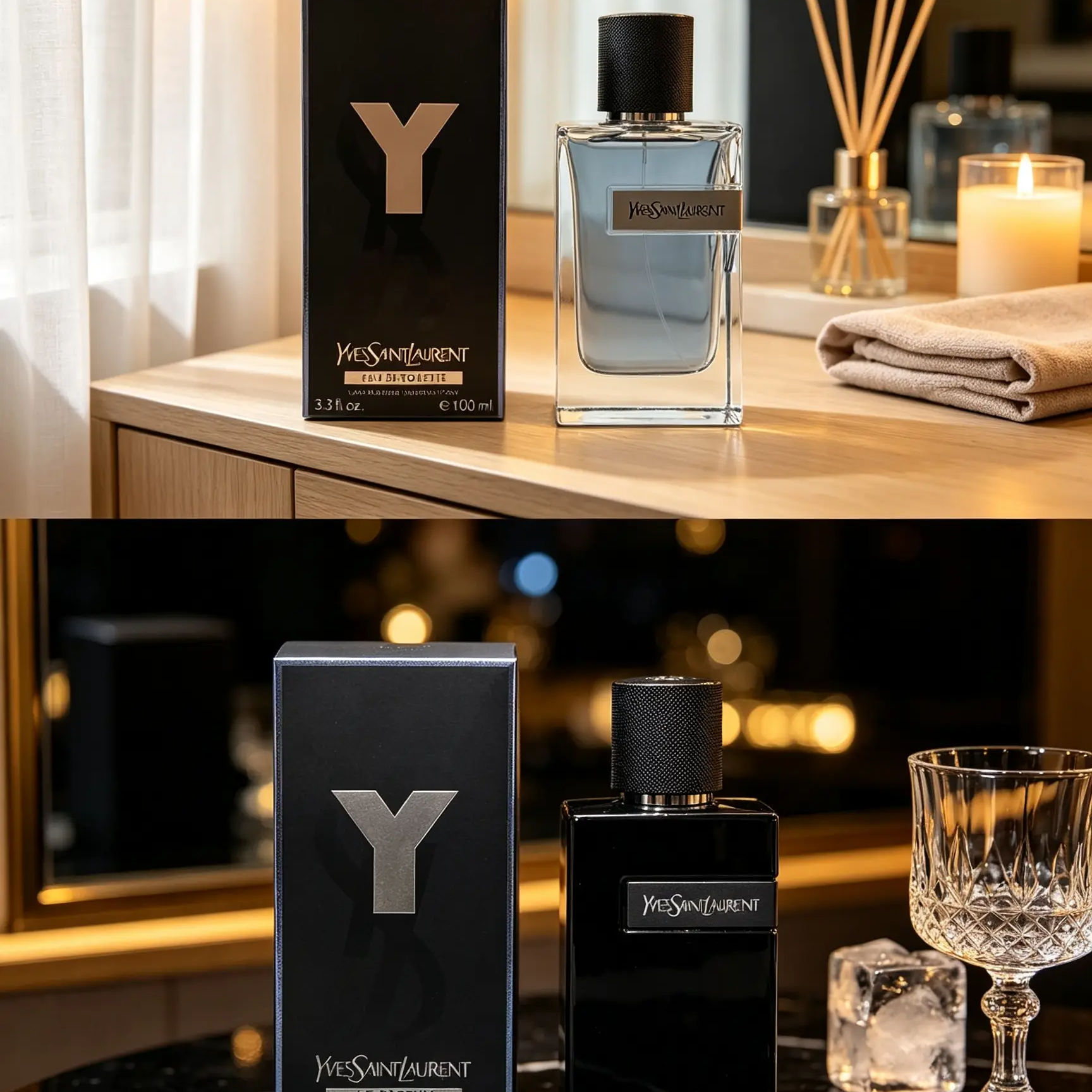 YSL Y Series Men's Perfume —— Yves Saint Laurent Y Eau de Parfum 100ml（3 styles)
