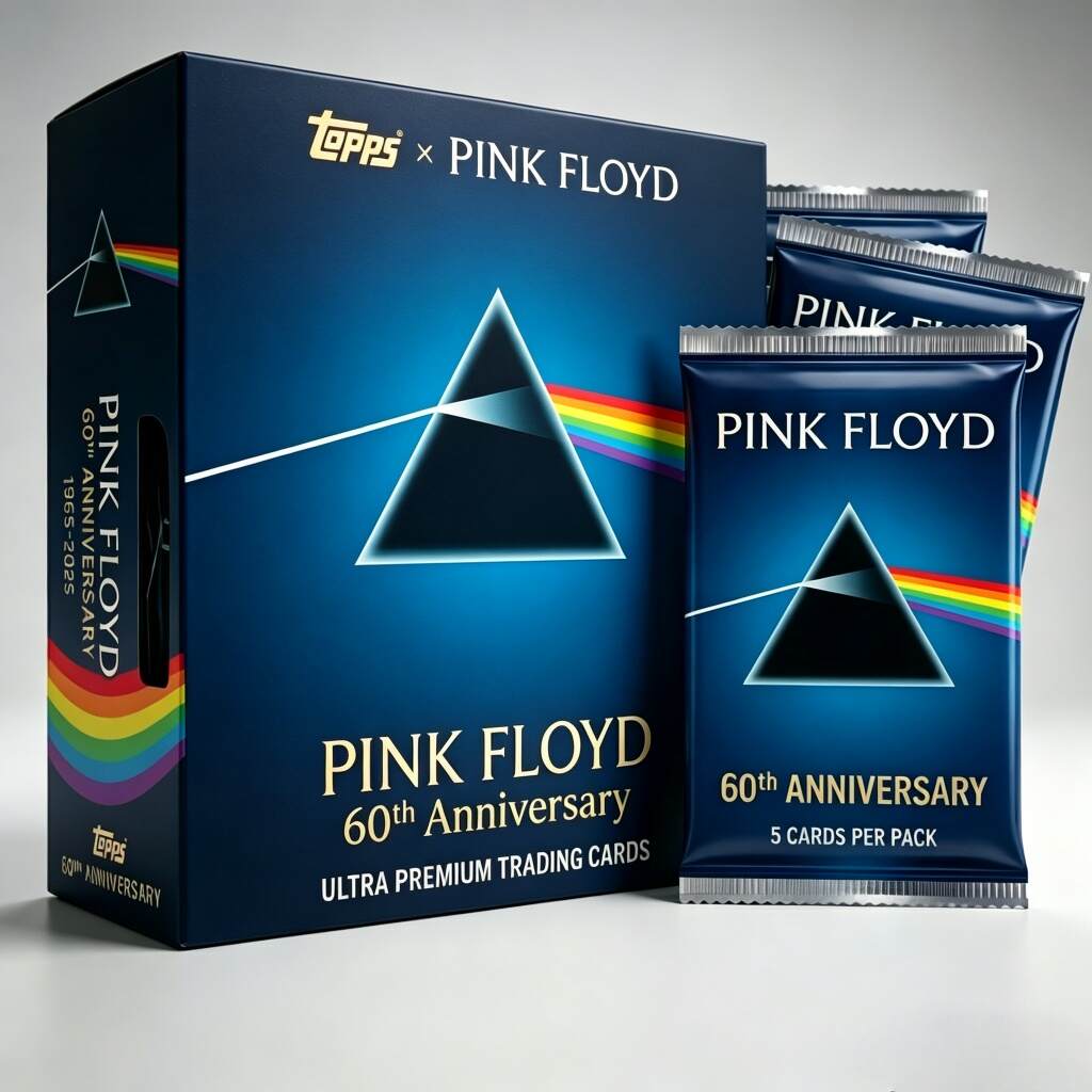 🌟 Topps × Pink Floyd: 60th Anniversary Ultra Premium Trading Card Collection
