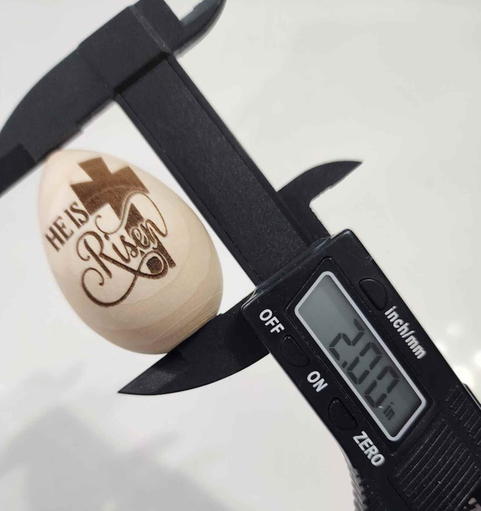 Wood Easter Faith Eggs