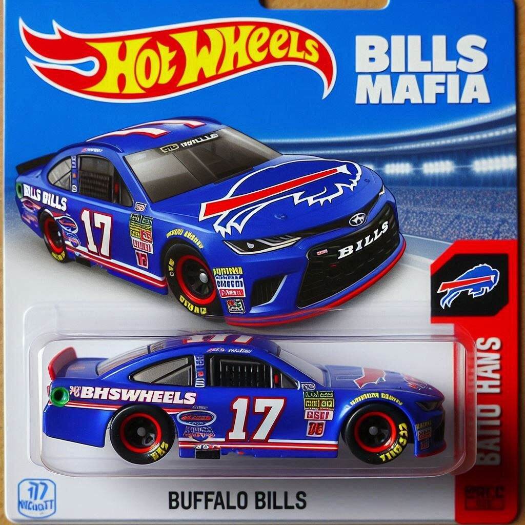 Hot Wheels NFL NASCAR Racing Rides