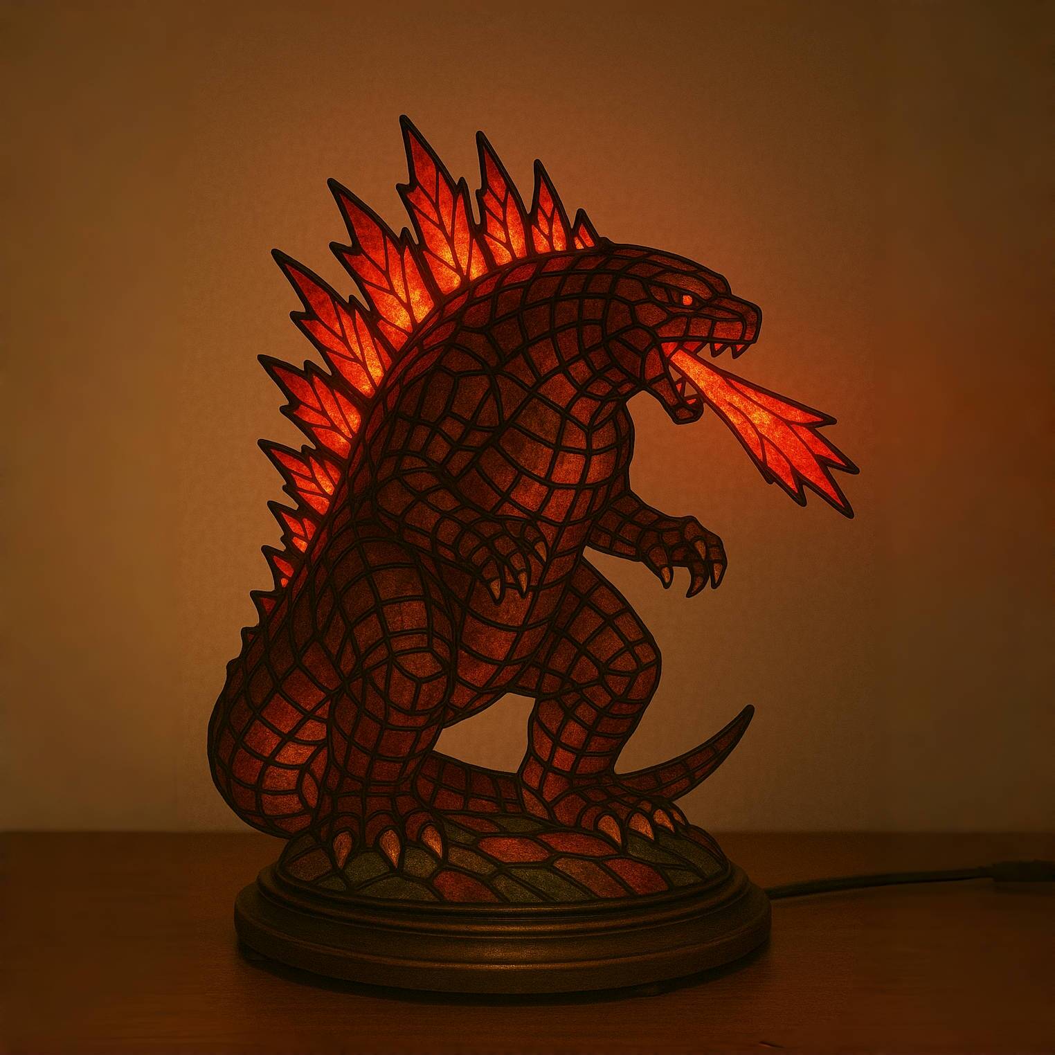 🦖💡Godzilla Table Lamp