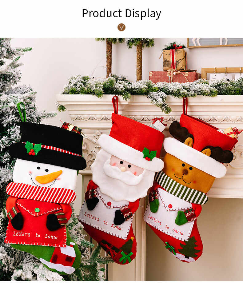 Cute Christmas Bags Hug Envelope Stockings
