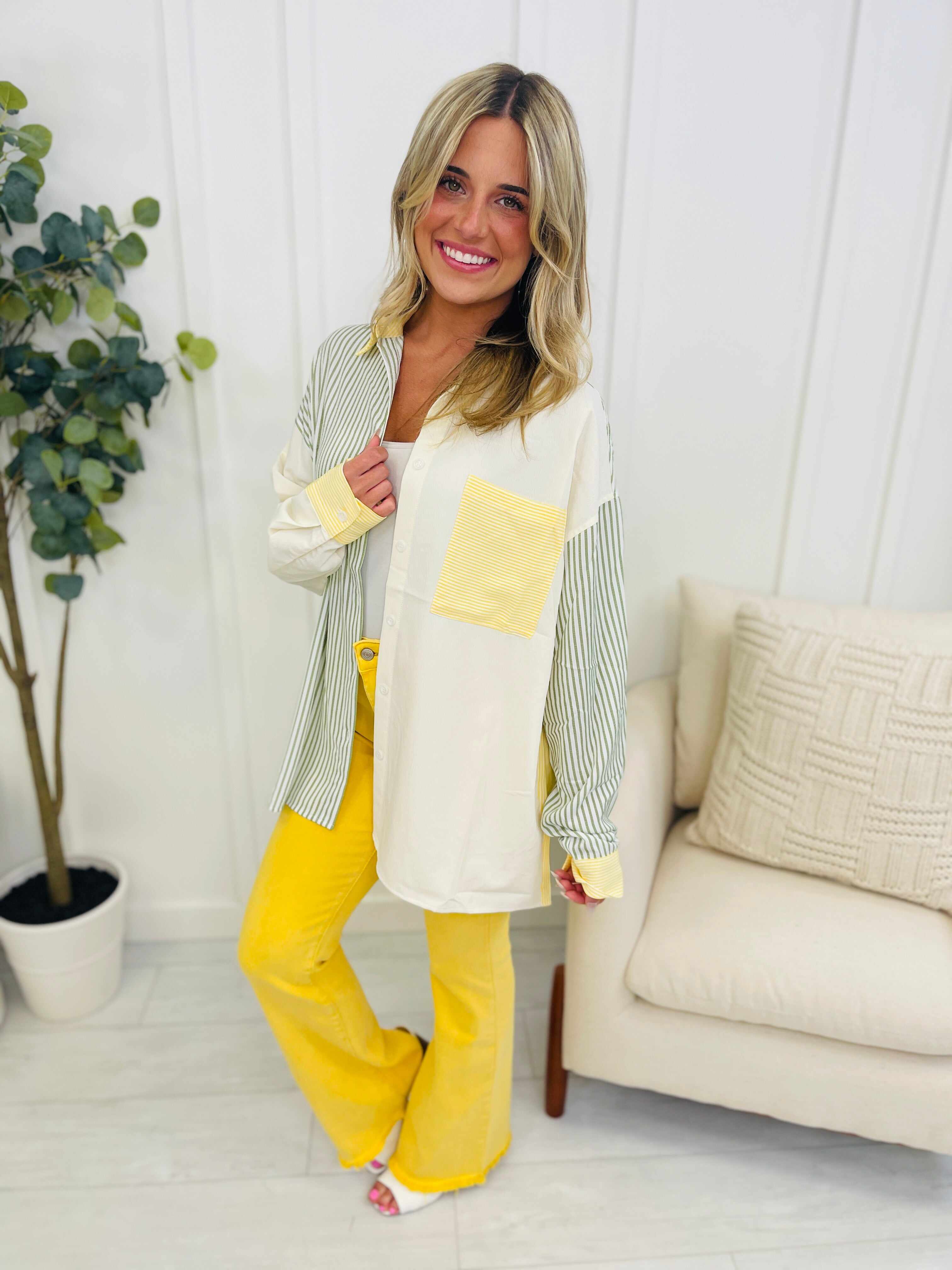 DOORBUSTER! Hello Sunshine Flare Jeans
