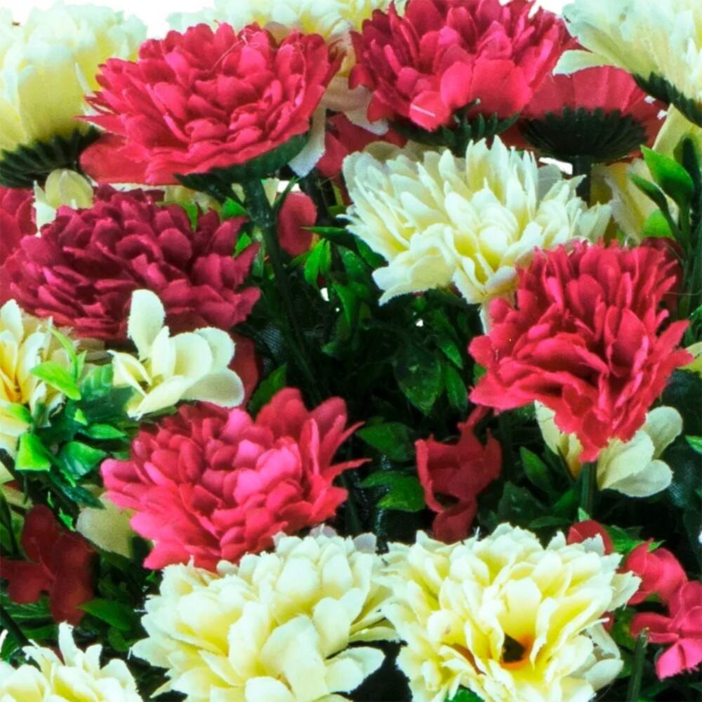 🏆Last Day 49% OFF⚡Artificial Flowers Sunset Garden Mums Bouquet Decoration - UV resistant, Waterproof, Windproof