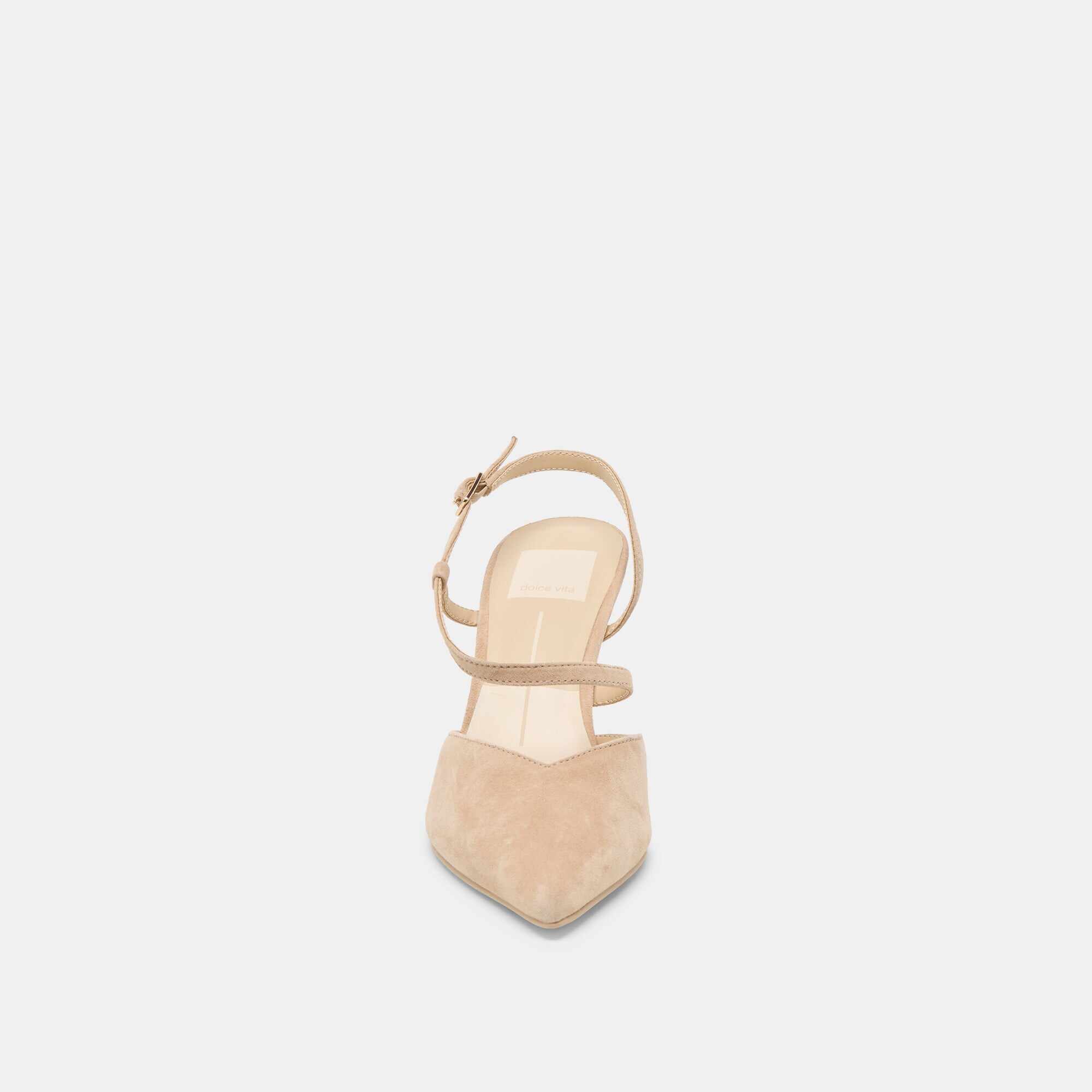 KAMRA HEELS CAMEL SUEDE