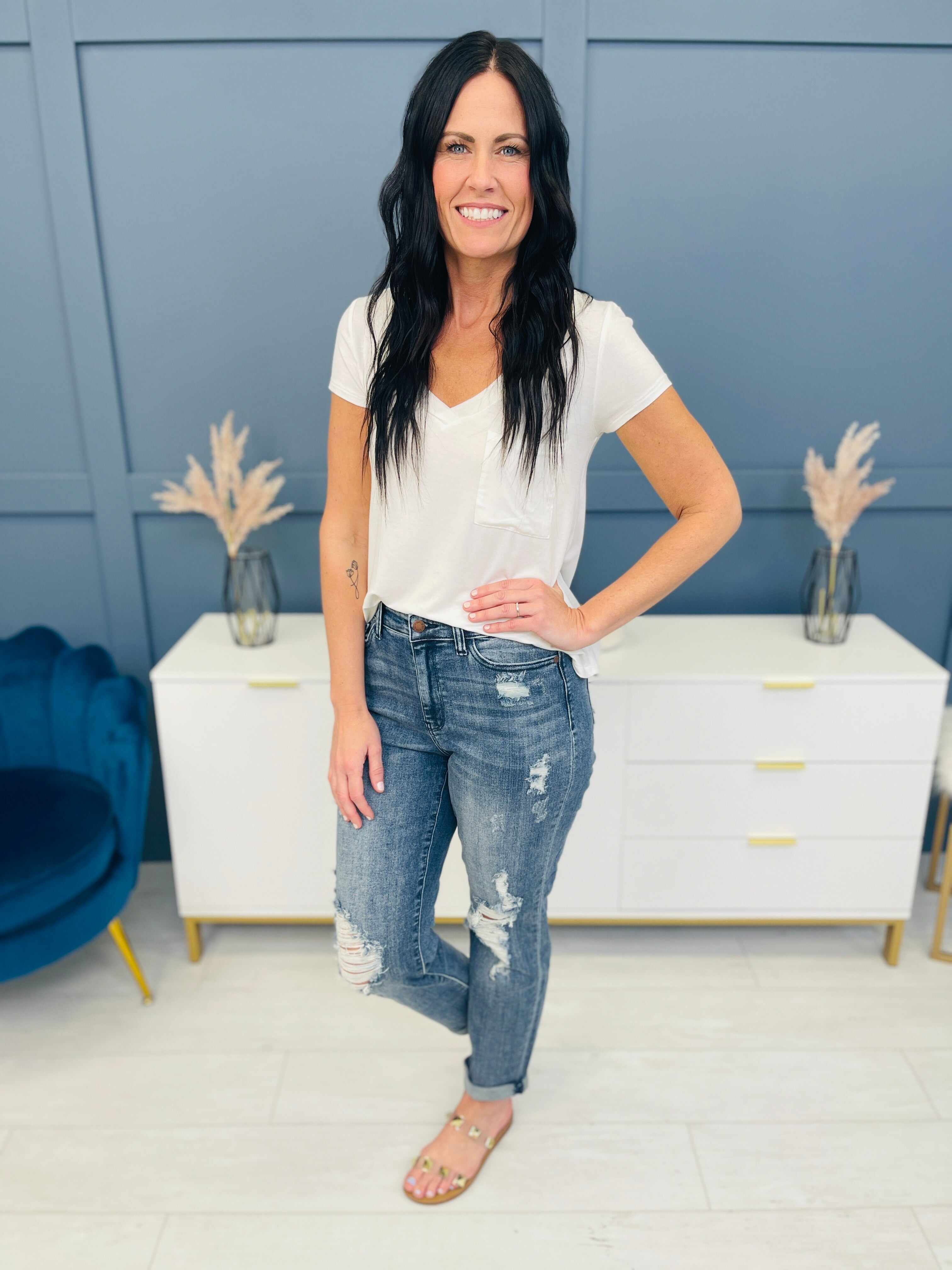Reg/Curvy My One And Only Boyfriend Jeans FOURTH RESTOCK!