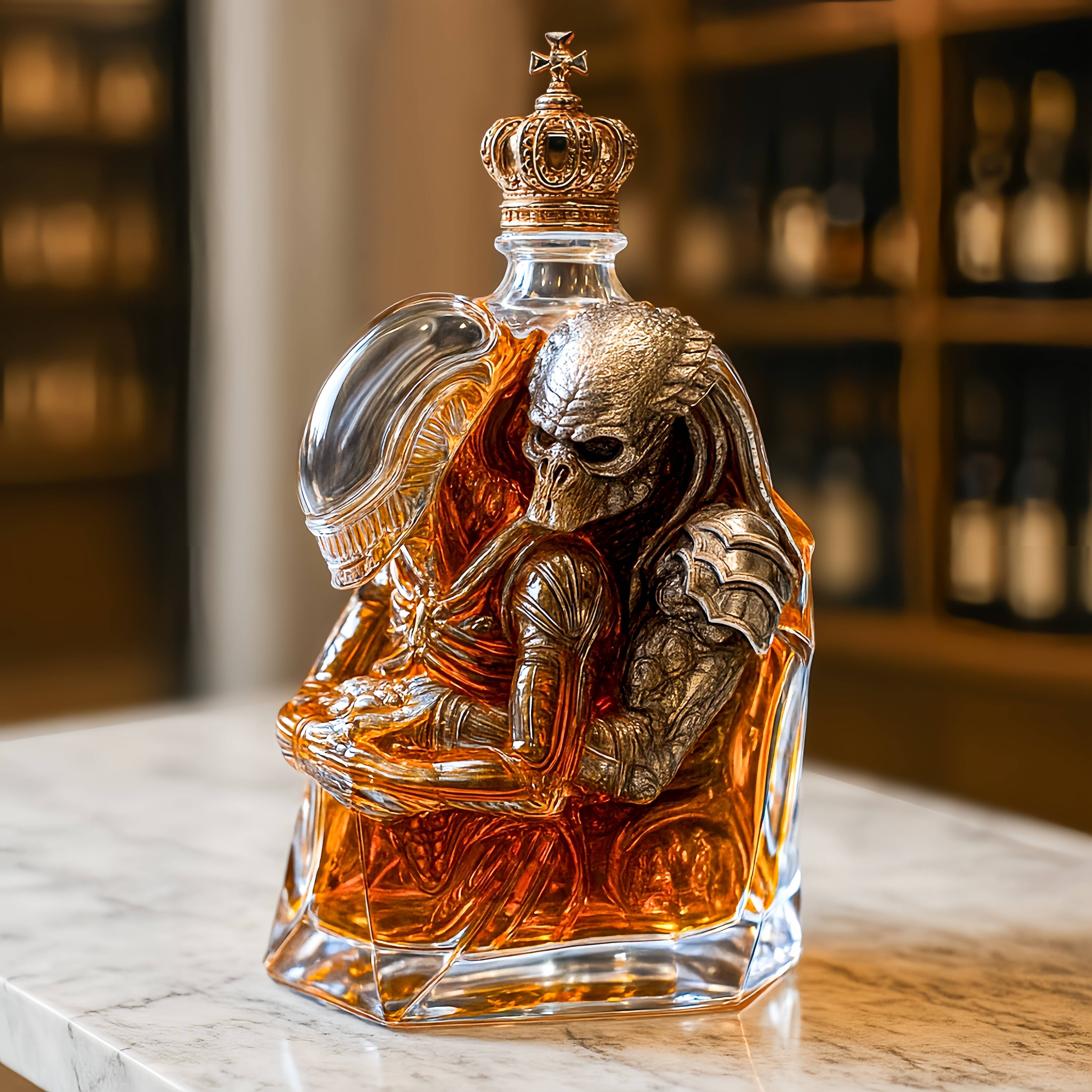 Cosmic Scandal: Alien ＆ Predator Limited Edition Whiskey Bottle