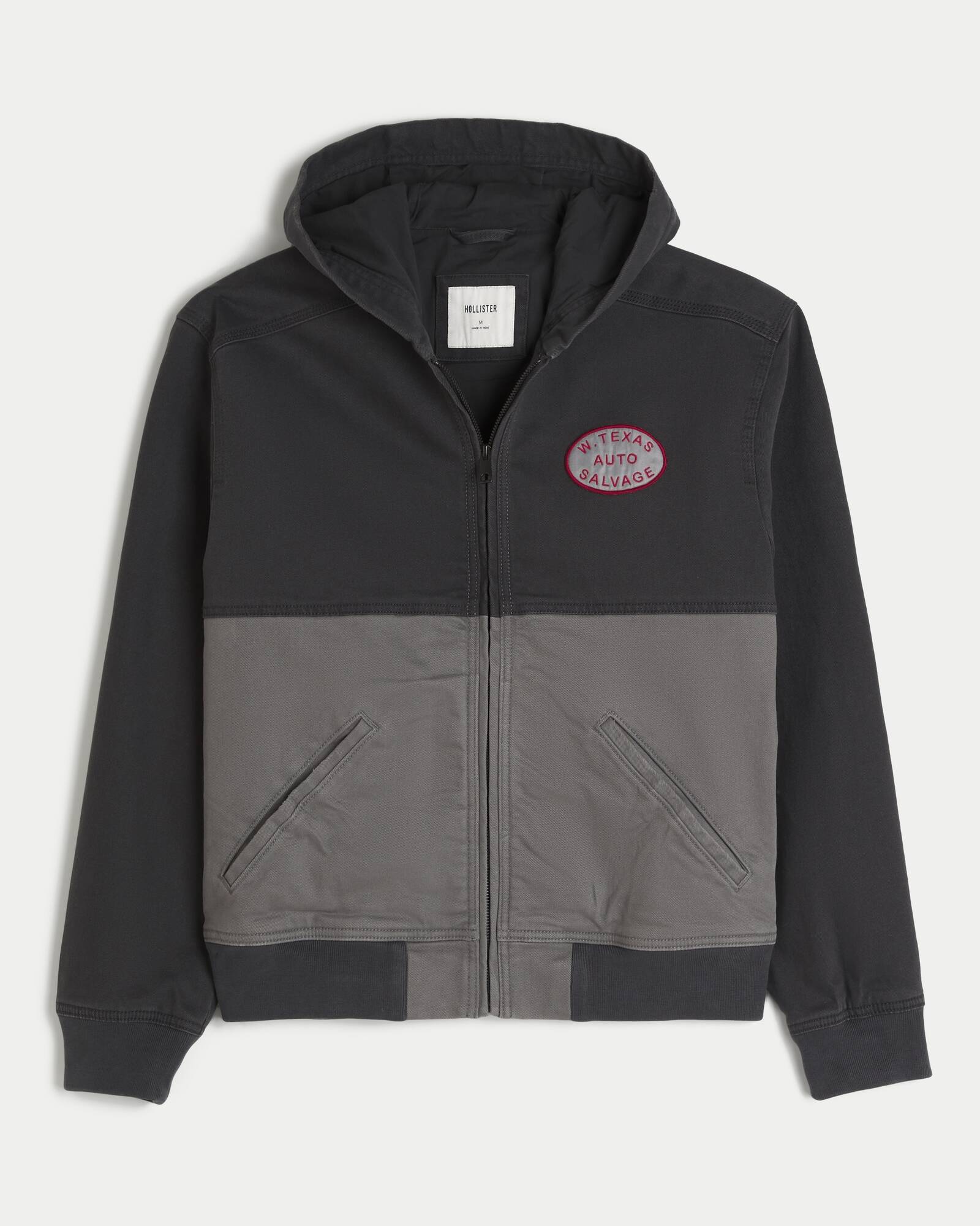 Hooded Zip-Up Jacket
