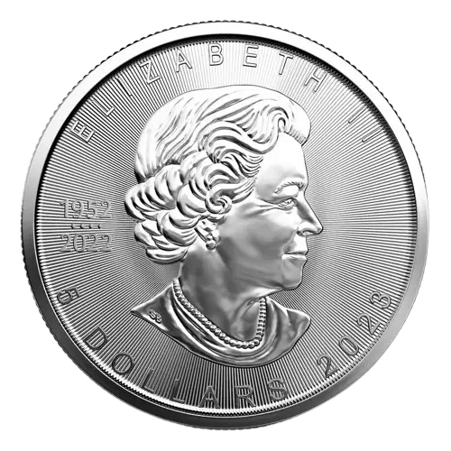 1 Oz Canadian Maple Leaf .9999% Fine Silver Coin 2023