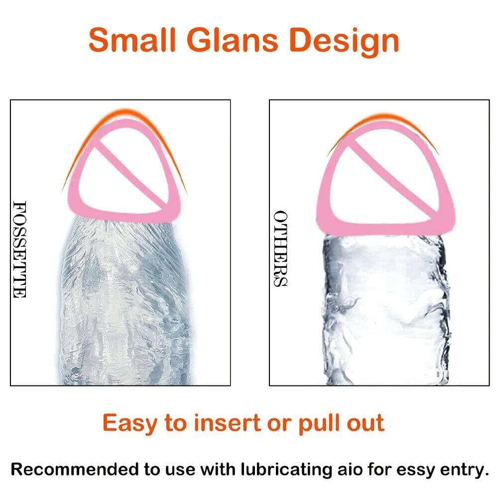 13-Inch Realistic Dildo with Strong Suction Cup - Black Jelly Adult Toy