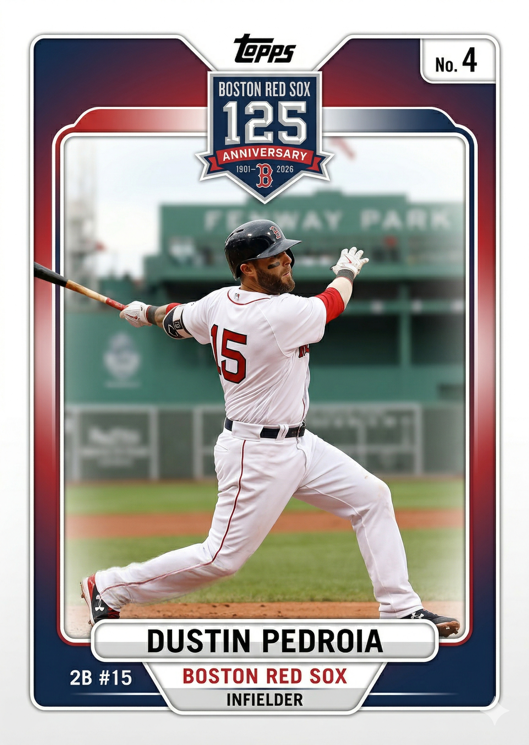 2026 Boston Red Sox 125th Anniversary Hobby Box