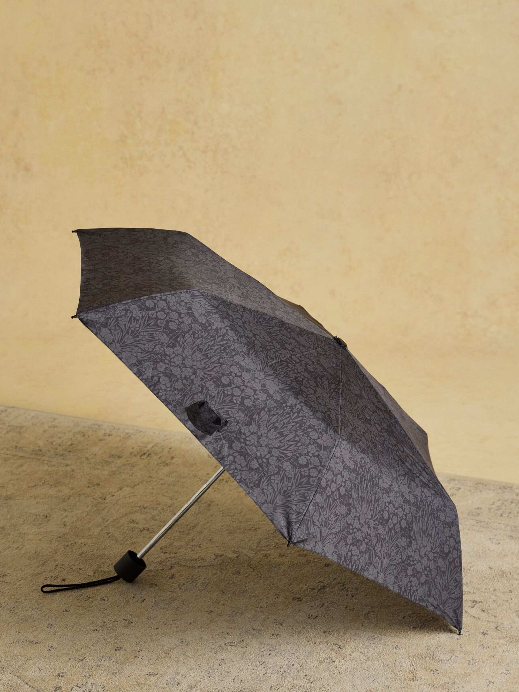Rayne Black Printed Umbrella