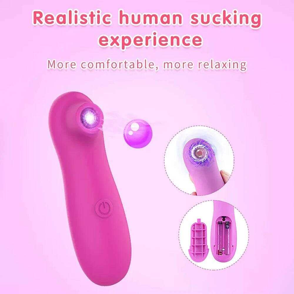 10-Mode Sucking & Vibrating Clitoral and G-Spot Vibrator – Perfect for Women and Couples