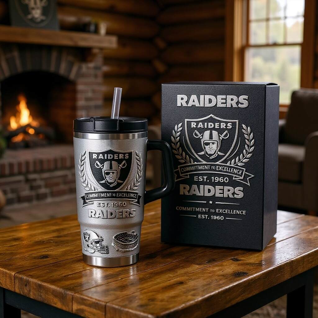 RAIDERS NATION Collectors Tumbler丨Commitment to Excellence